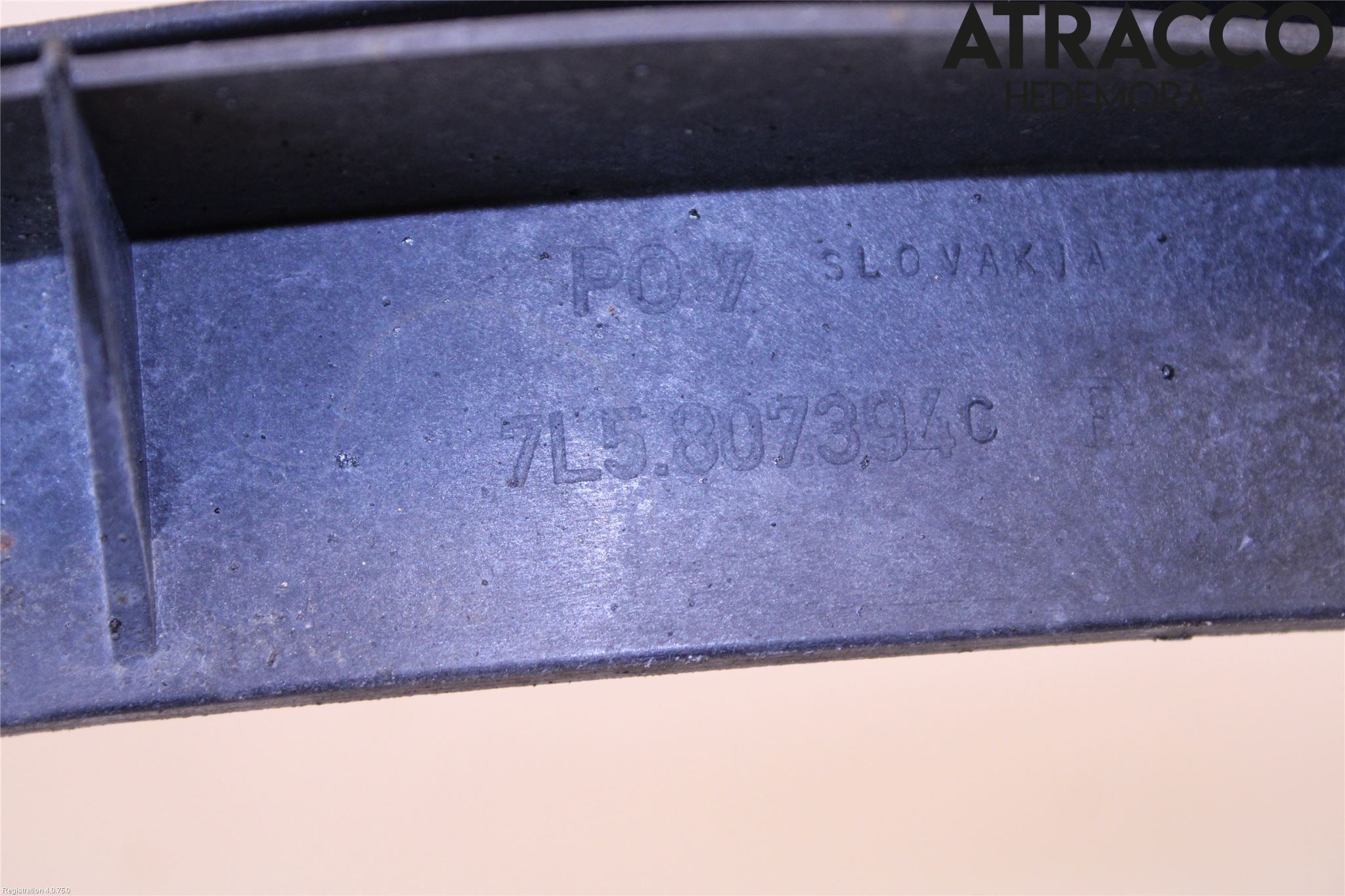 Porsche CAYENNE 03- Stötfångarfäste Bak Hö