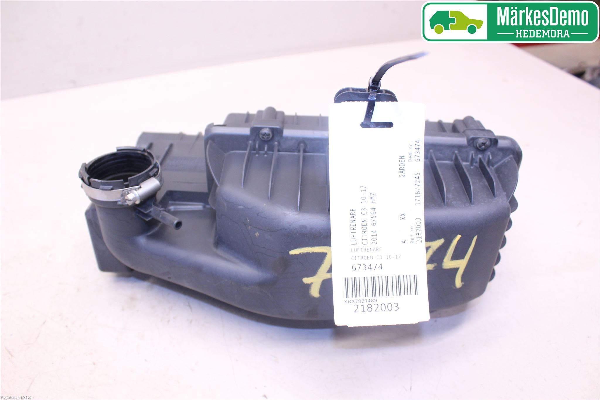 Citroen C3 10-17 Luftrenare