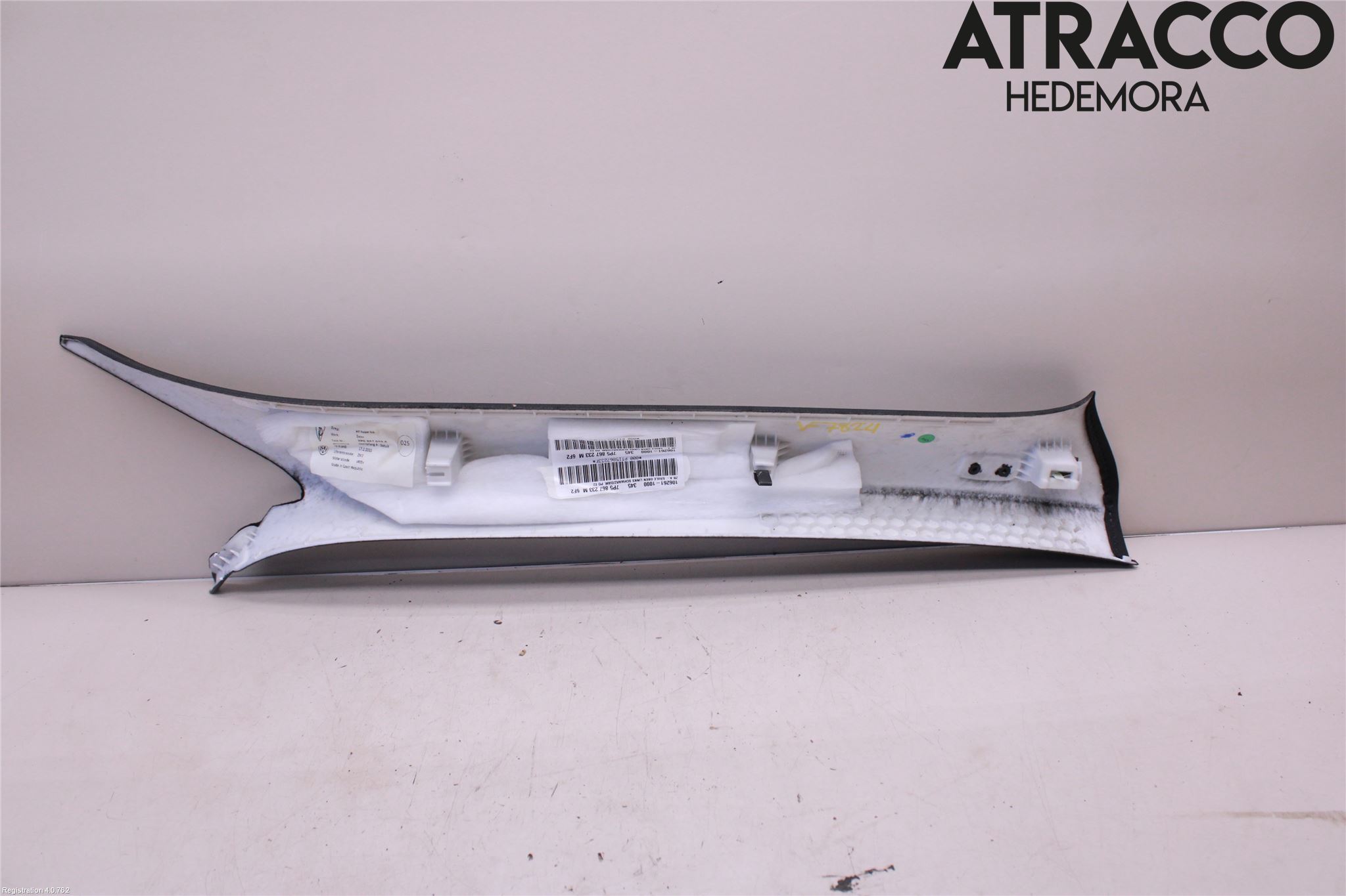 Porsche CAYENNE 03- Inr Plastd A-B-C Stolpe