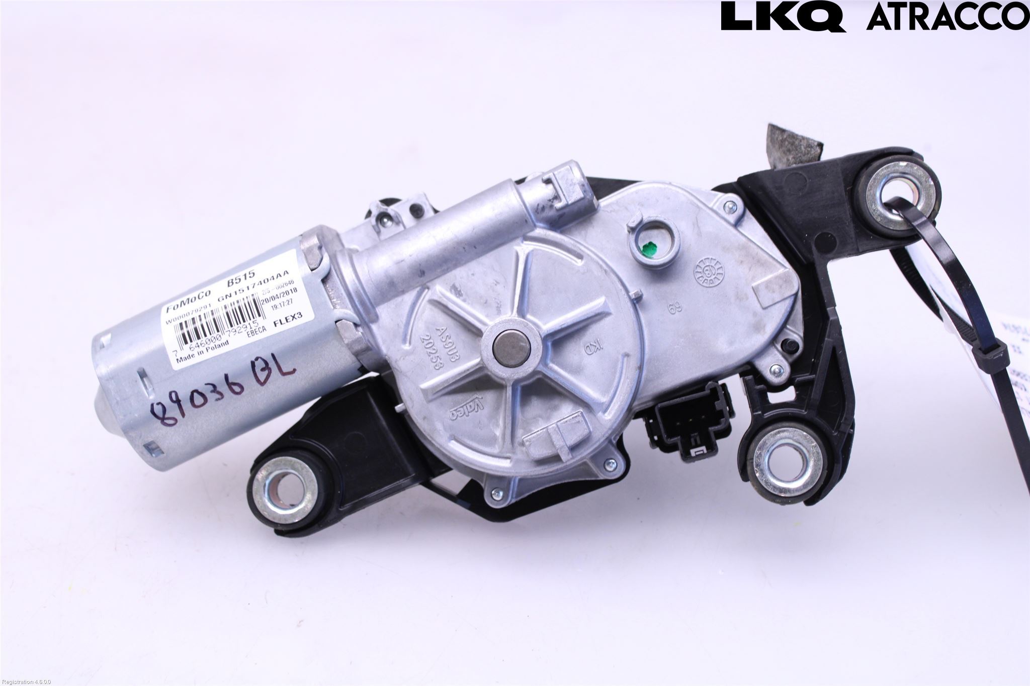 Ford ECOSPORT 17- Torkarmotor Baklucka