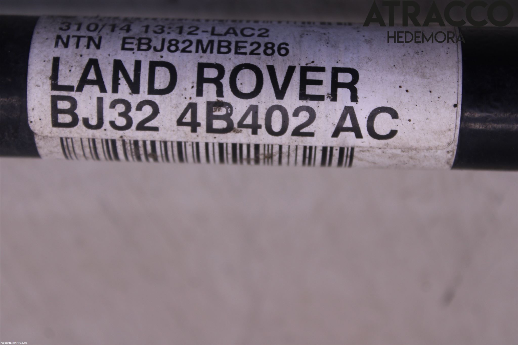 Landrover LAND ROVER RANGE ROVER EVOQUE (L538) 11-18 Drivaxel Bak Höger