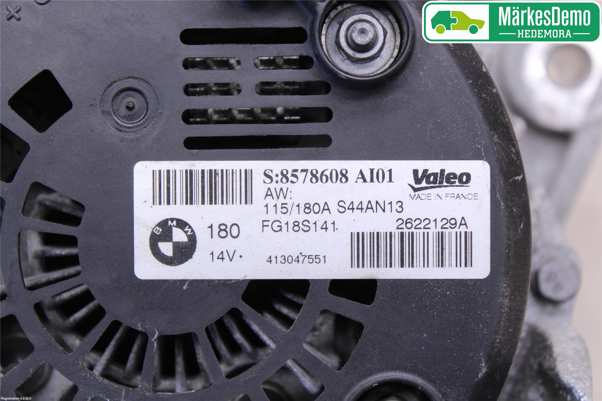 BMW 3 F30/F31/F80 12-19 Generator