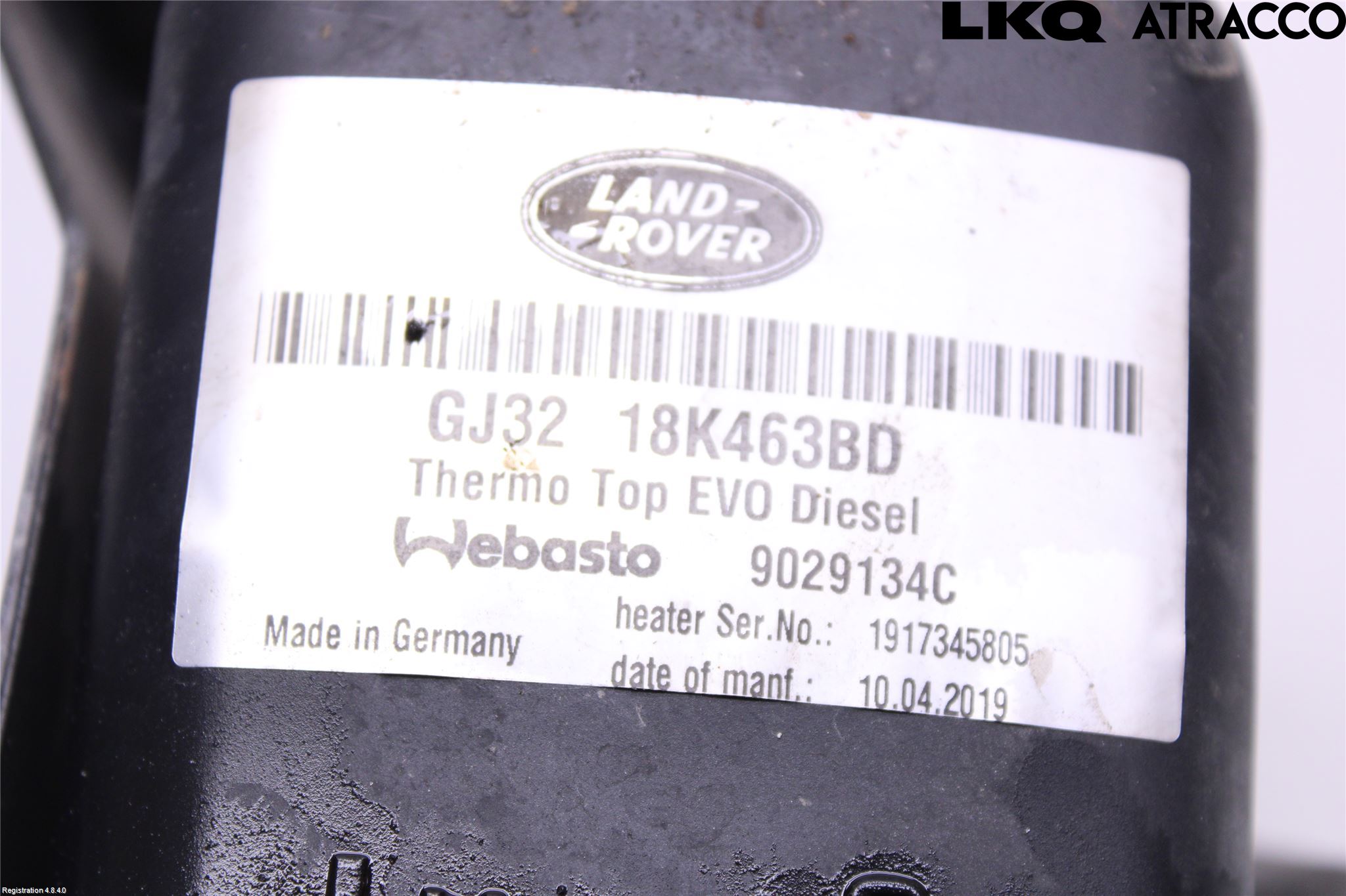 Jaguar E-PACE 17- Dieselvärmare