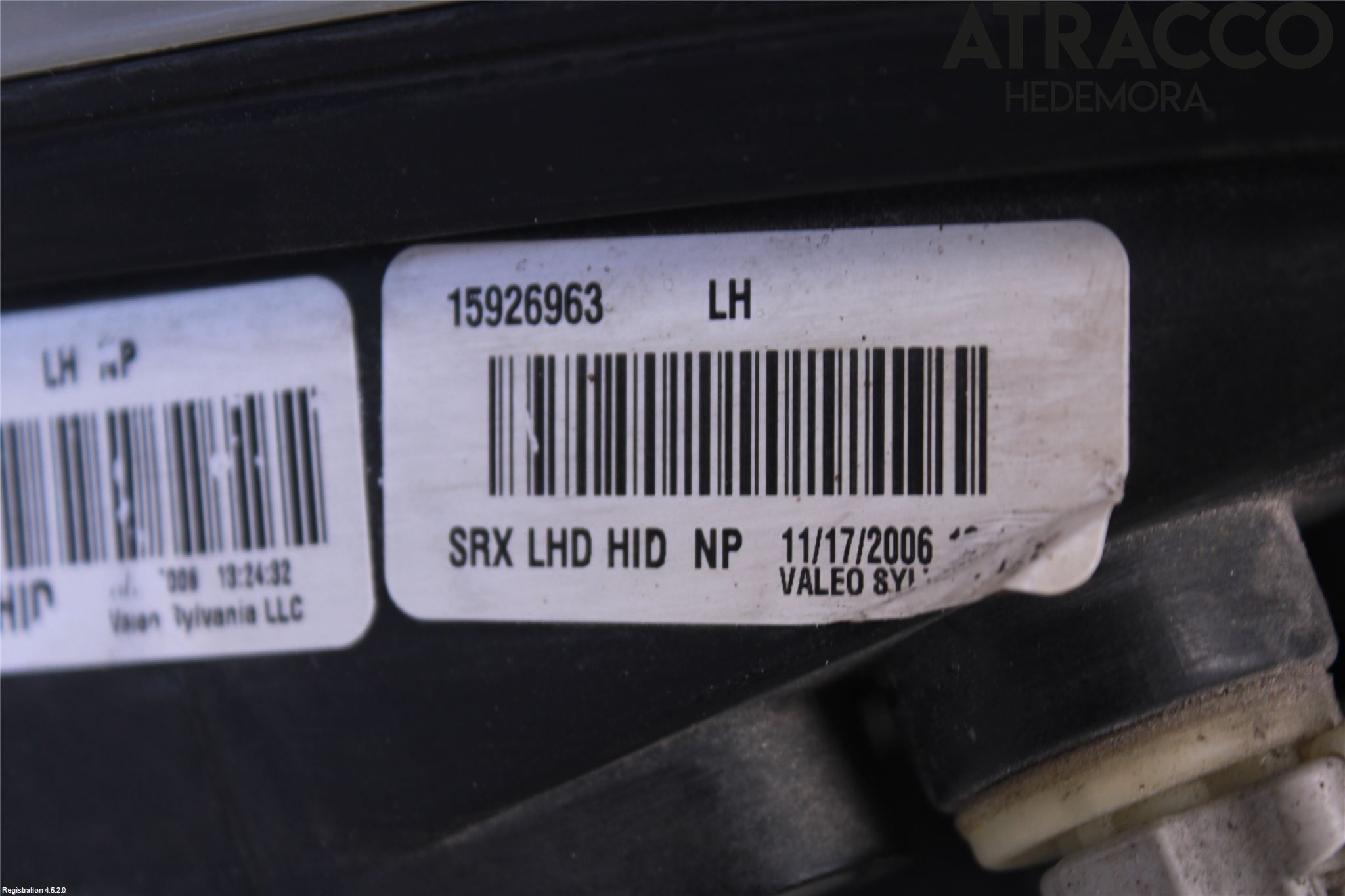 Cadillac SRX Strålkastare