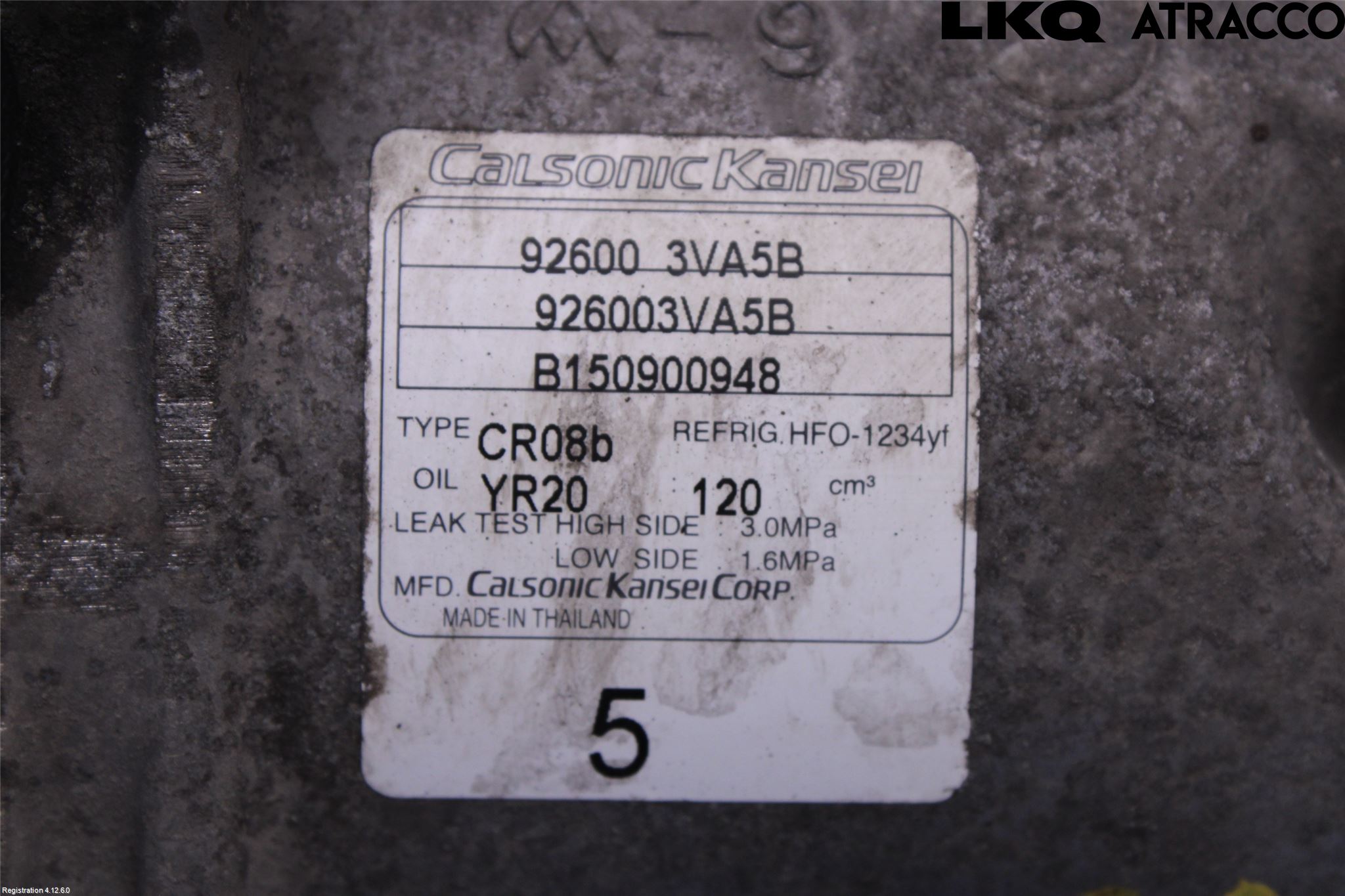 Nissan NOTE E12 14-20 Ac Kompressor