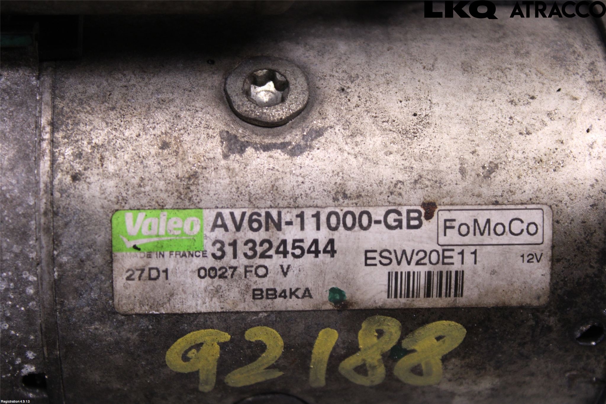 Ford FOCUS 11-14 Startmotor Diesel