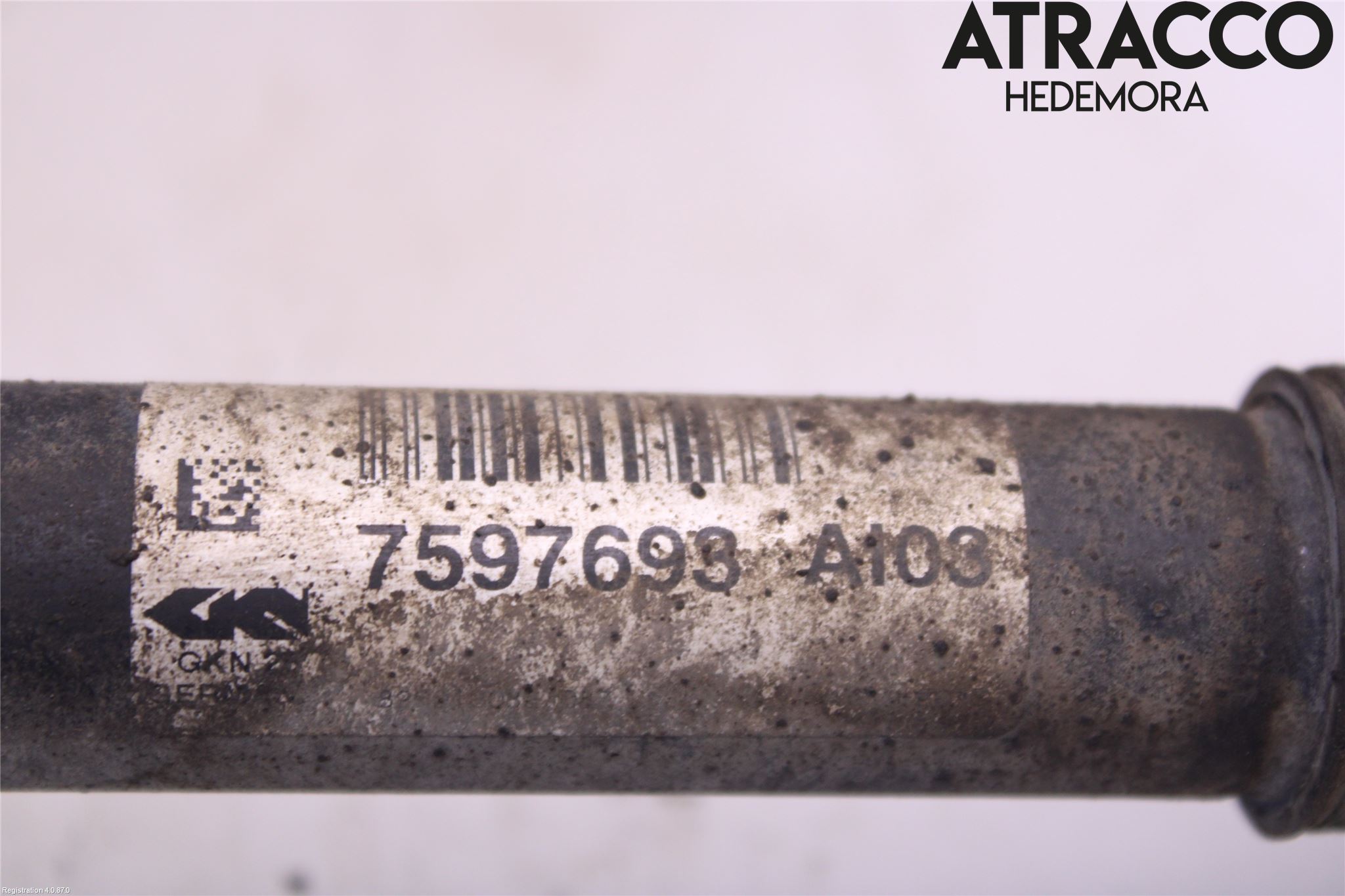 BMW 1 F20/F21 11-19 Drivaxel Fram Vänster