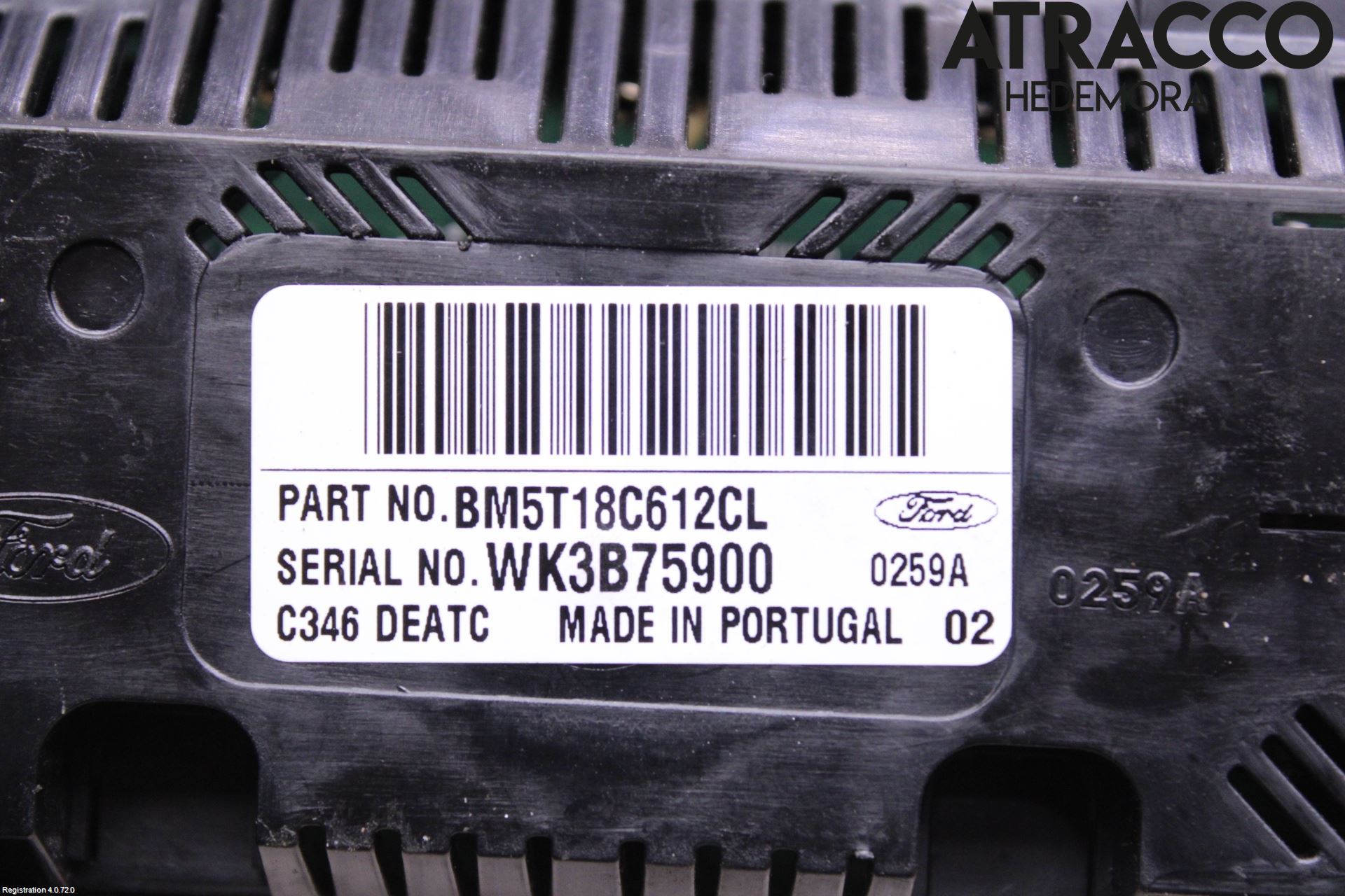 Ford FOCUS 11-14 Ac Styrenhet Ac Manöveren