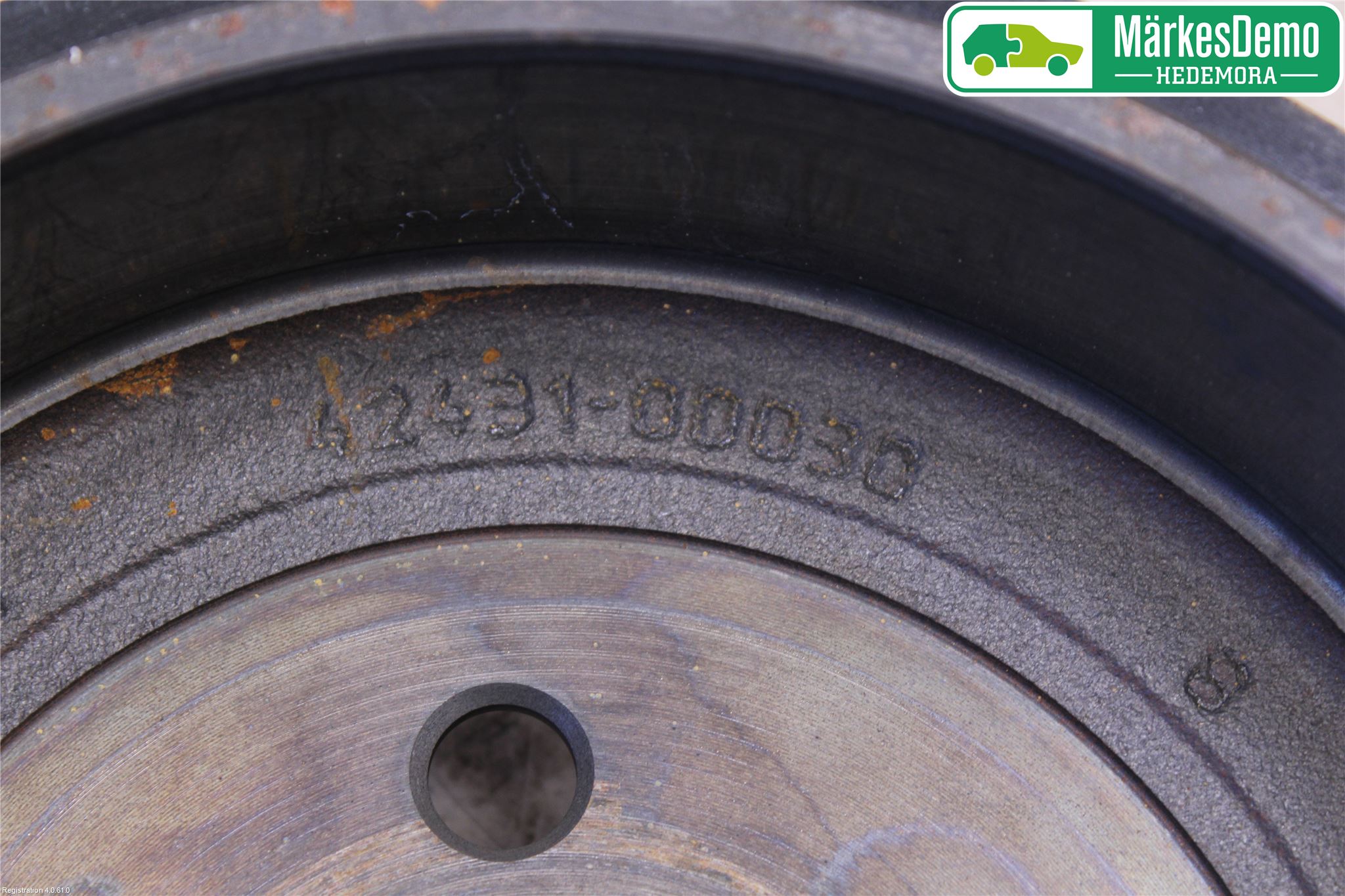 Toyota YARIS XP130 15-20 Bromstrumma Bak