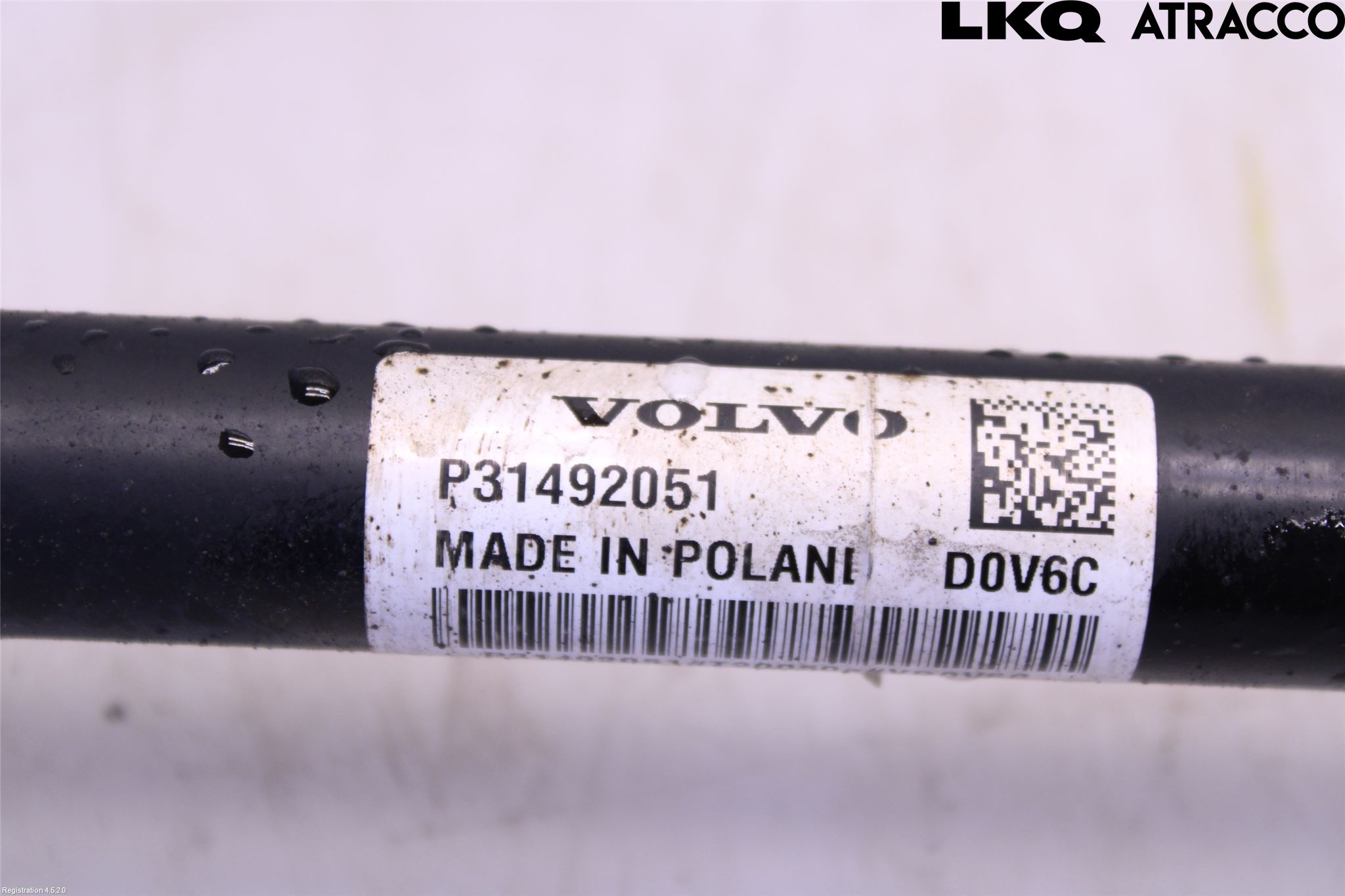 Volvo V60 CROSS COUNTRY 19- Drivaxel Bak Vänster