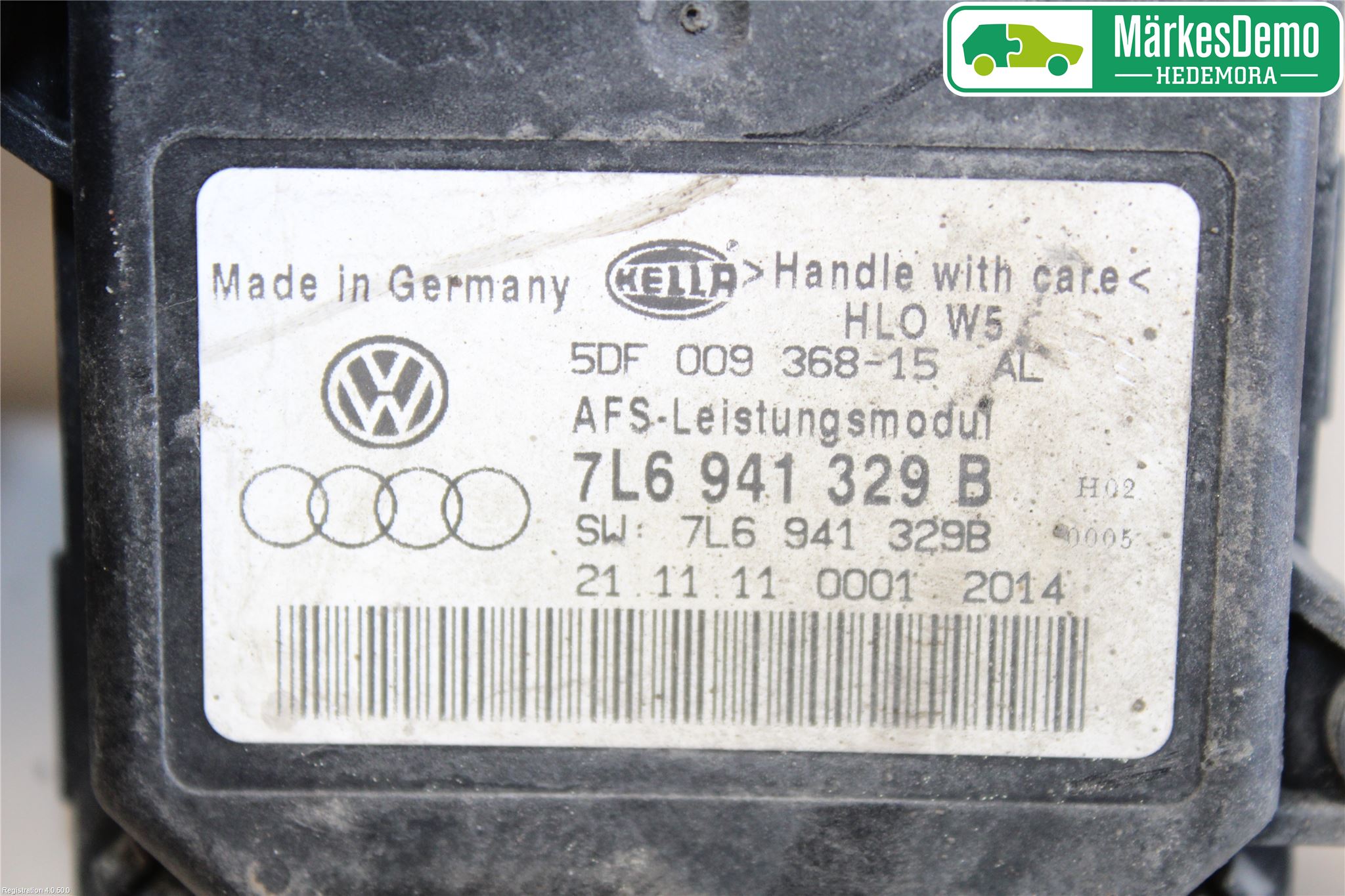 Skoda SUPERB 09-15 Styrenhet Strålkastare