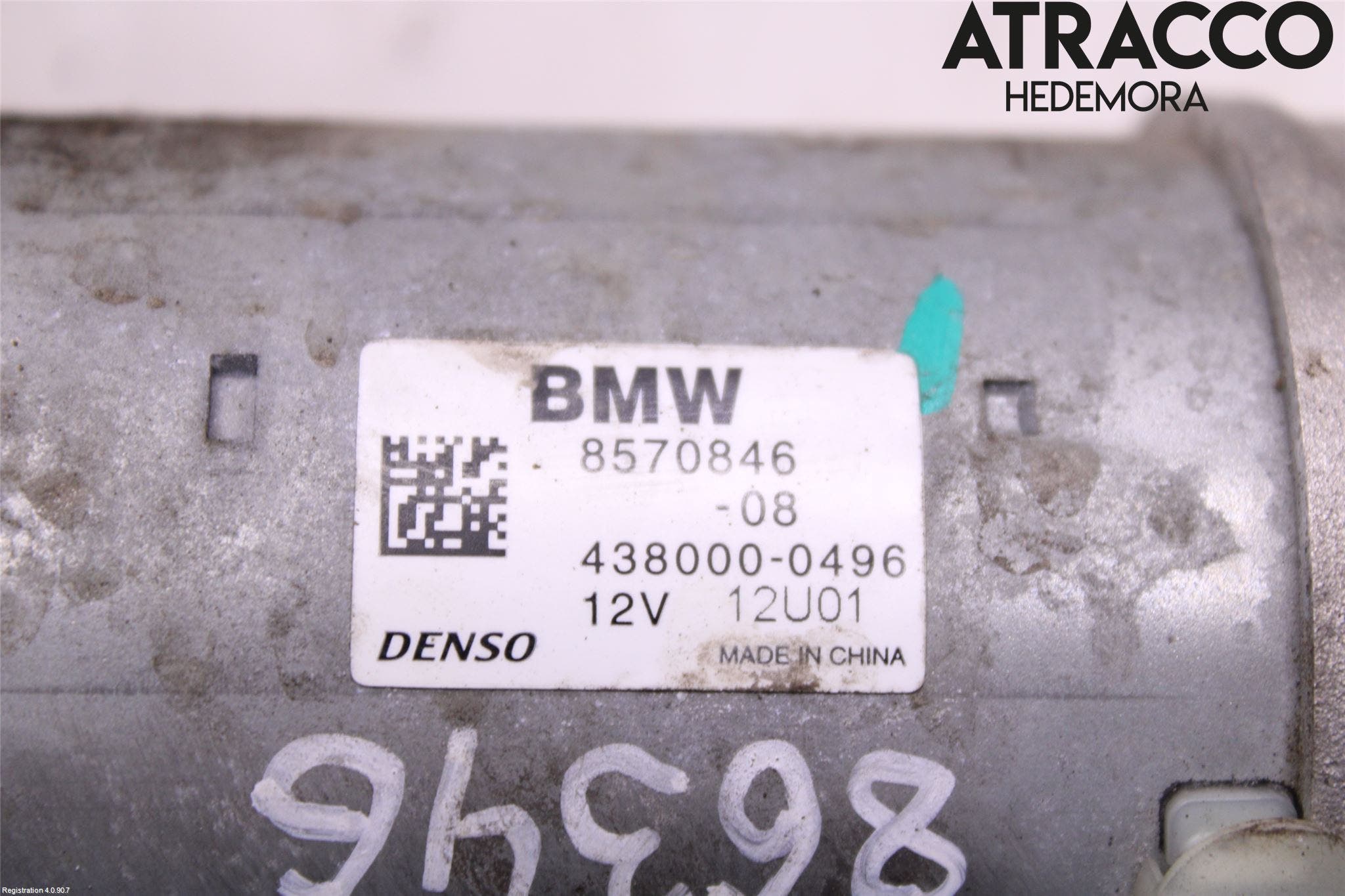 BMW 3 F30/F31/F80 12-19 Startmotor Diesel