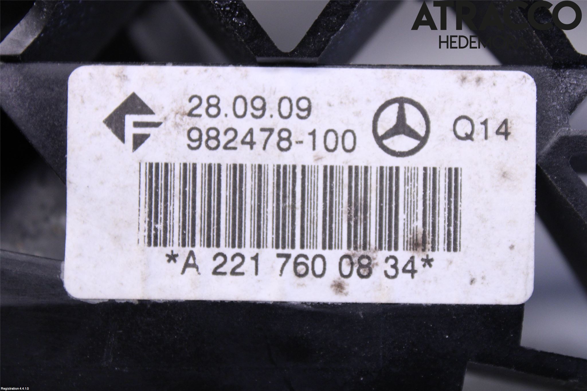 Mercedes-Benz MB S-KLASS (W221) 05-13 Dörrhandtag Yttre Hö
