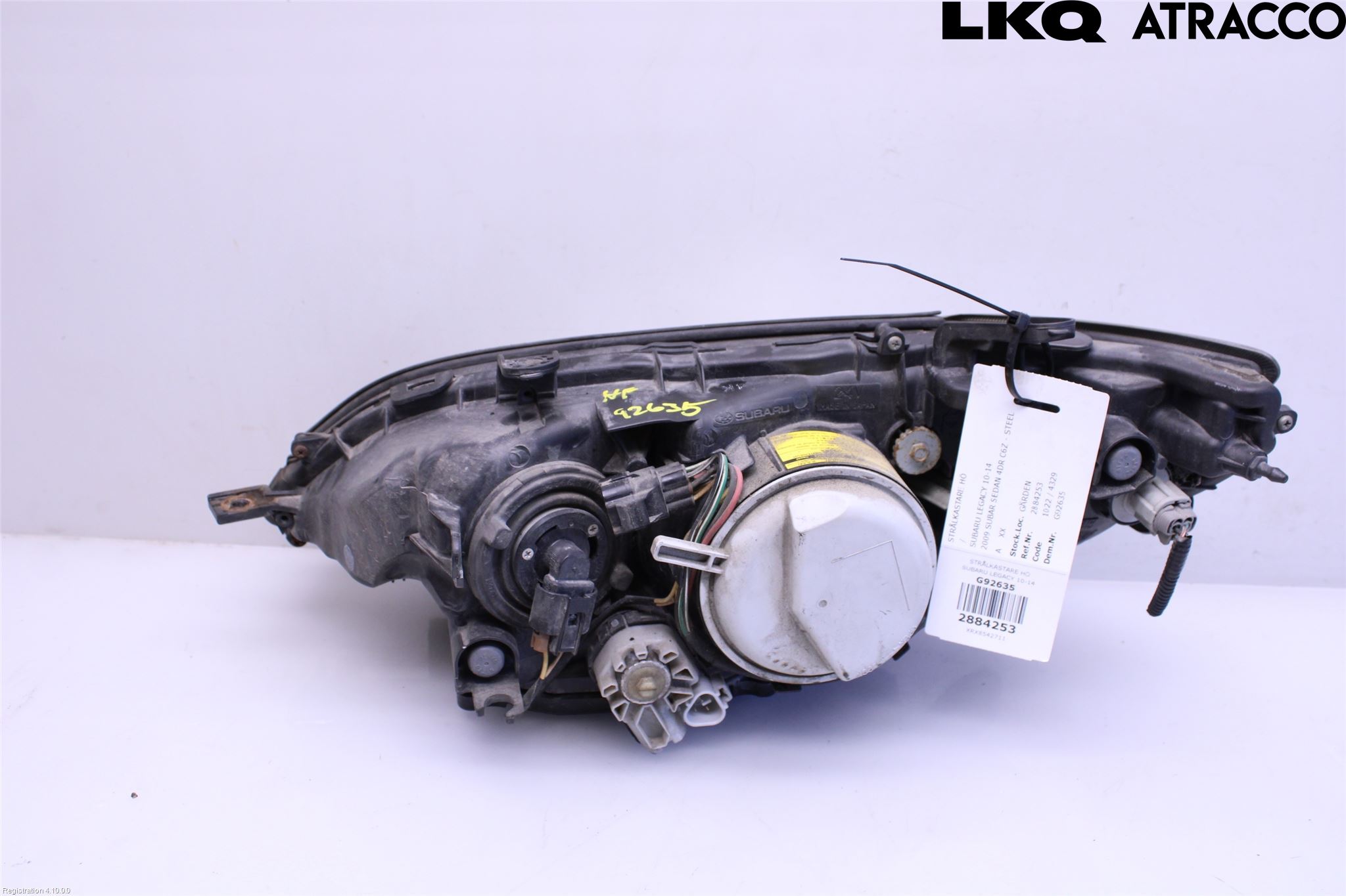 Subaru LEGACY 10-14 Strålkastare Höger