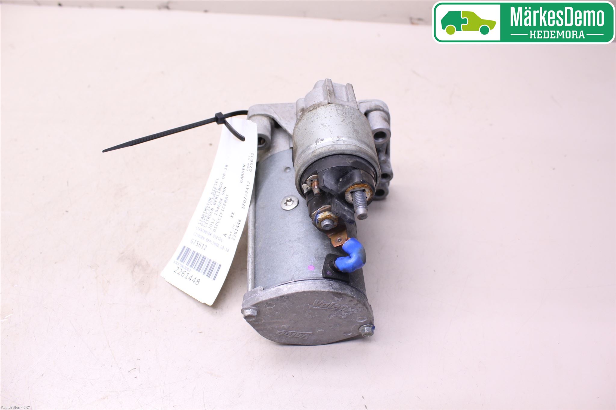 Citroen BERLINGO 08-18 Startmotor Diesel