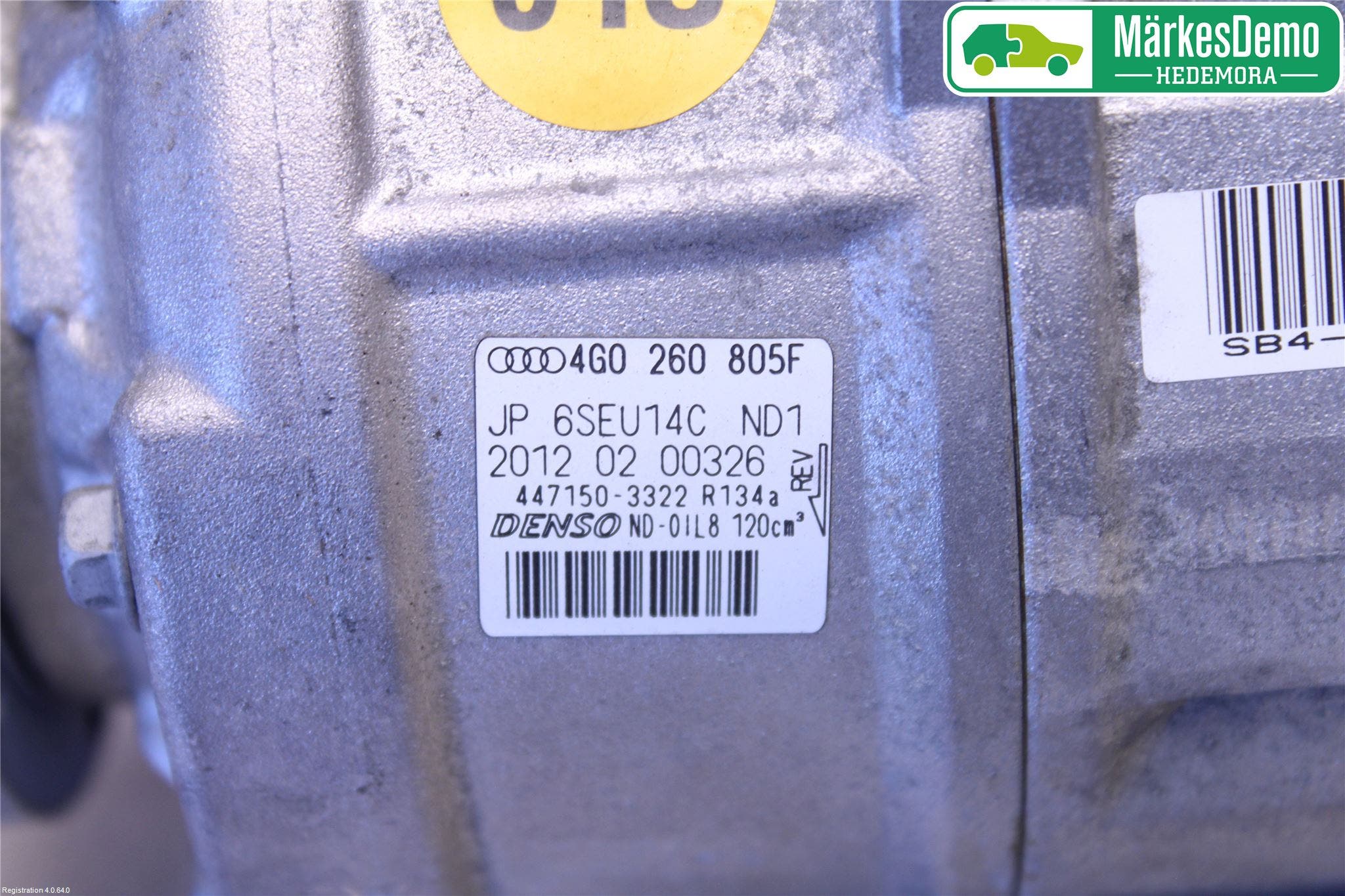 Audi A6/S6 4G 11-18 Ac Kompressor