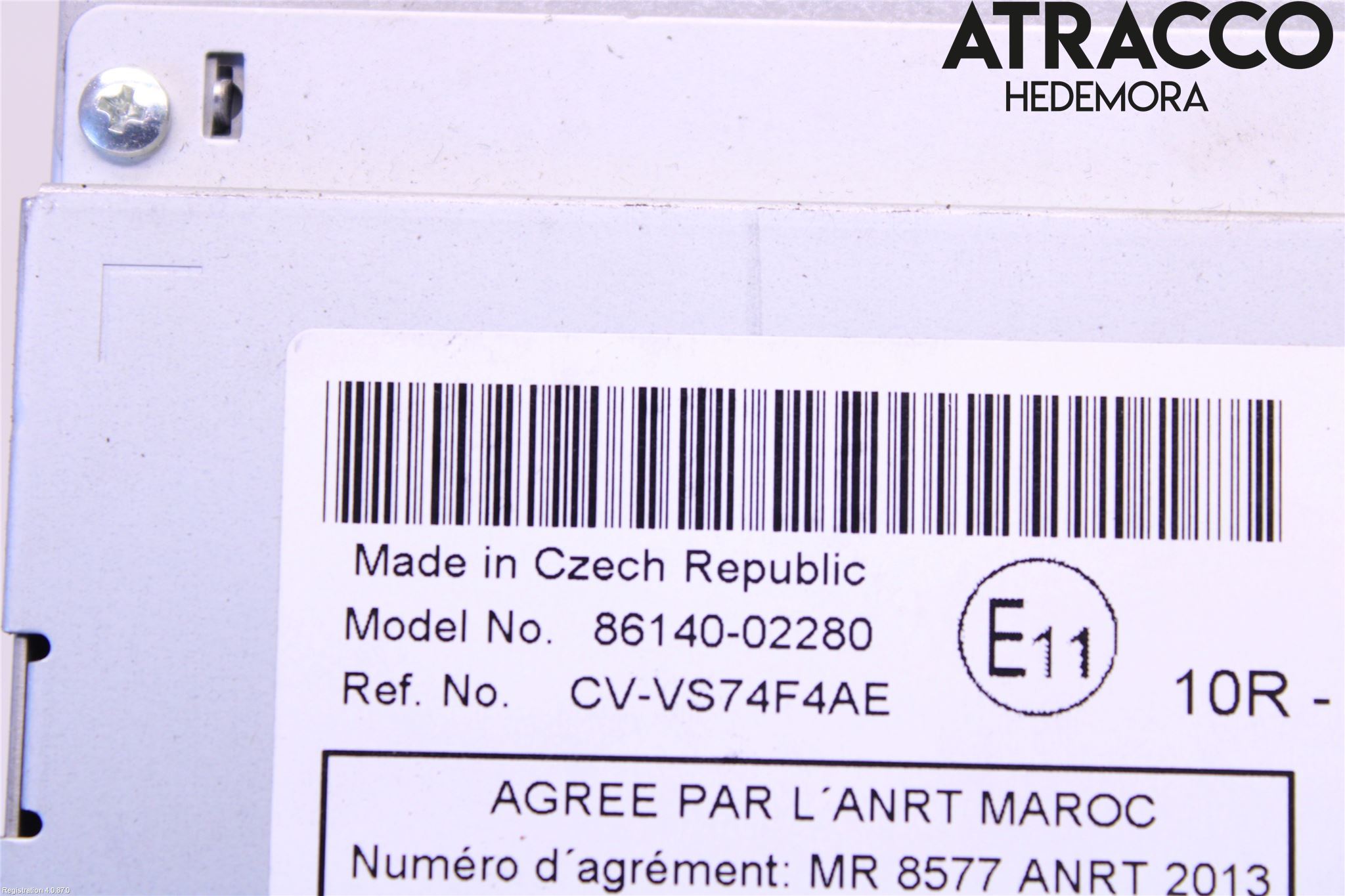 Toyota AURIS 13-19 Cd Radio - Multimediapanel