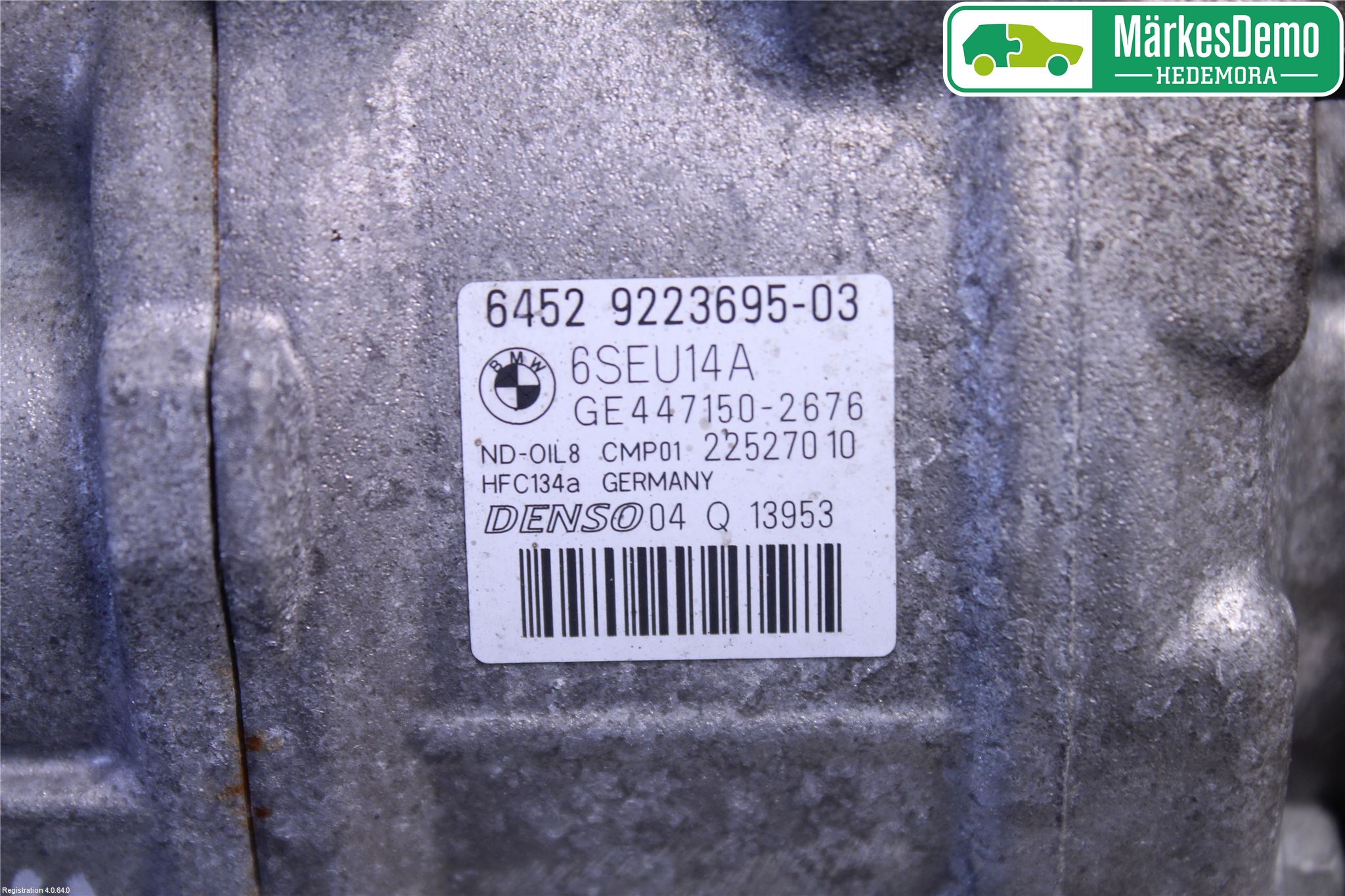 BMW 1 F20/F21 11-19 Ac Kompressor