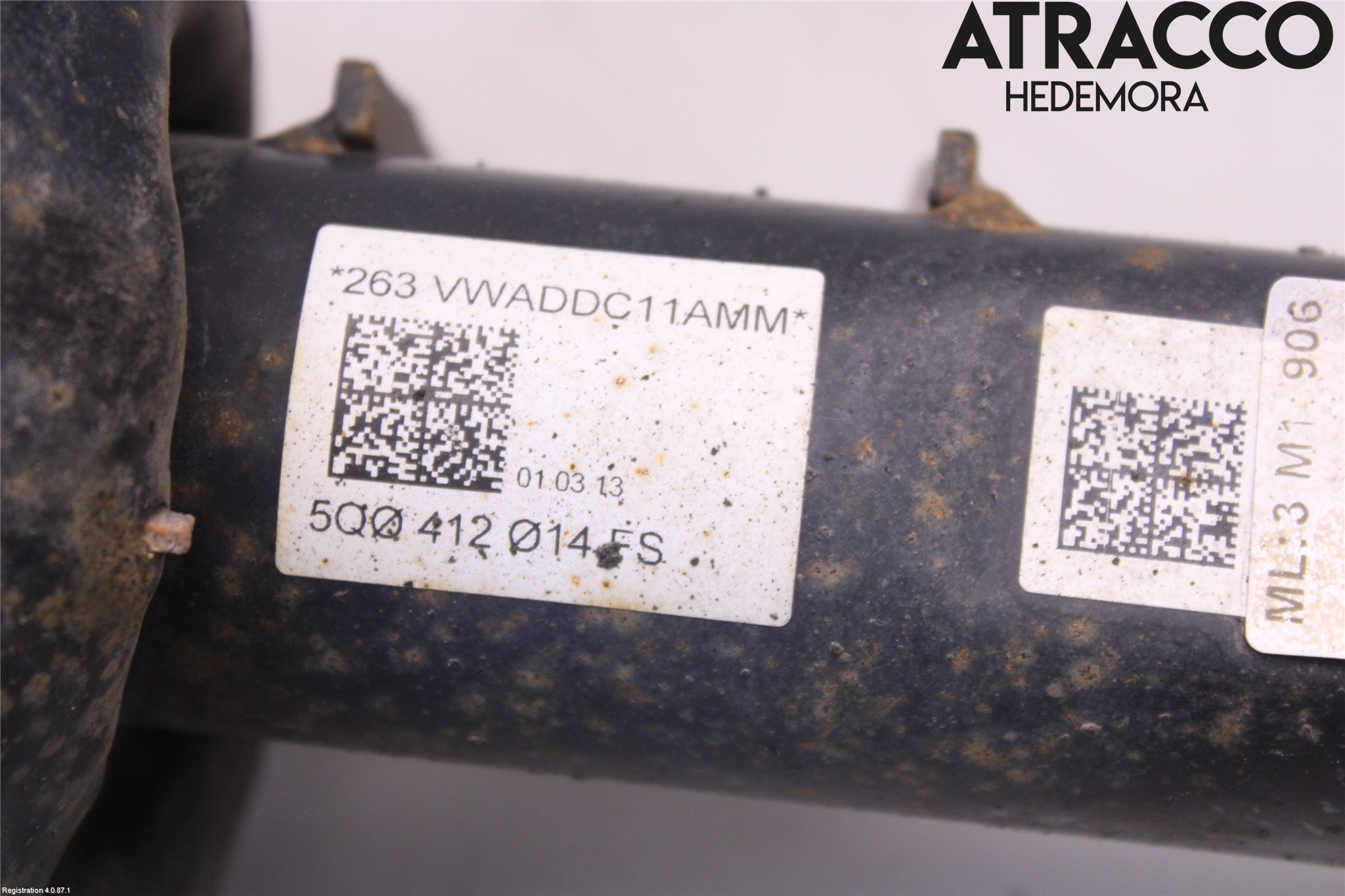 Volkswagen VW GOLF / E-GOLF VII 13-20 Fjäderben Fram Höger