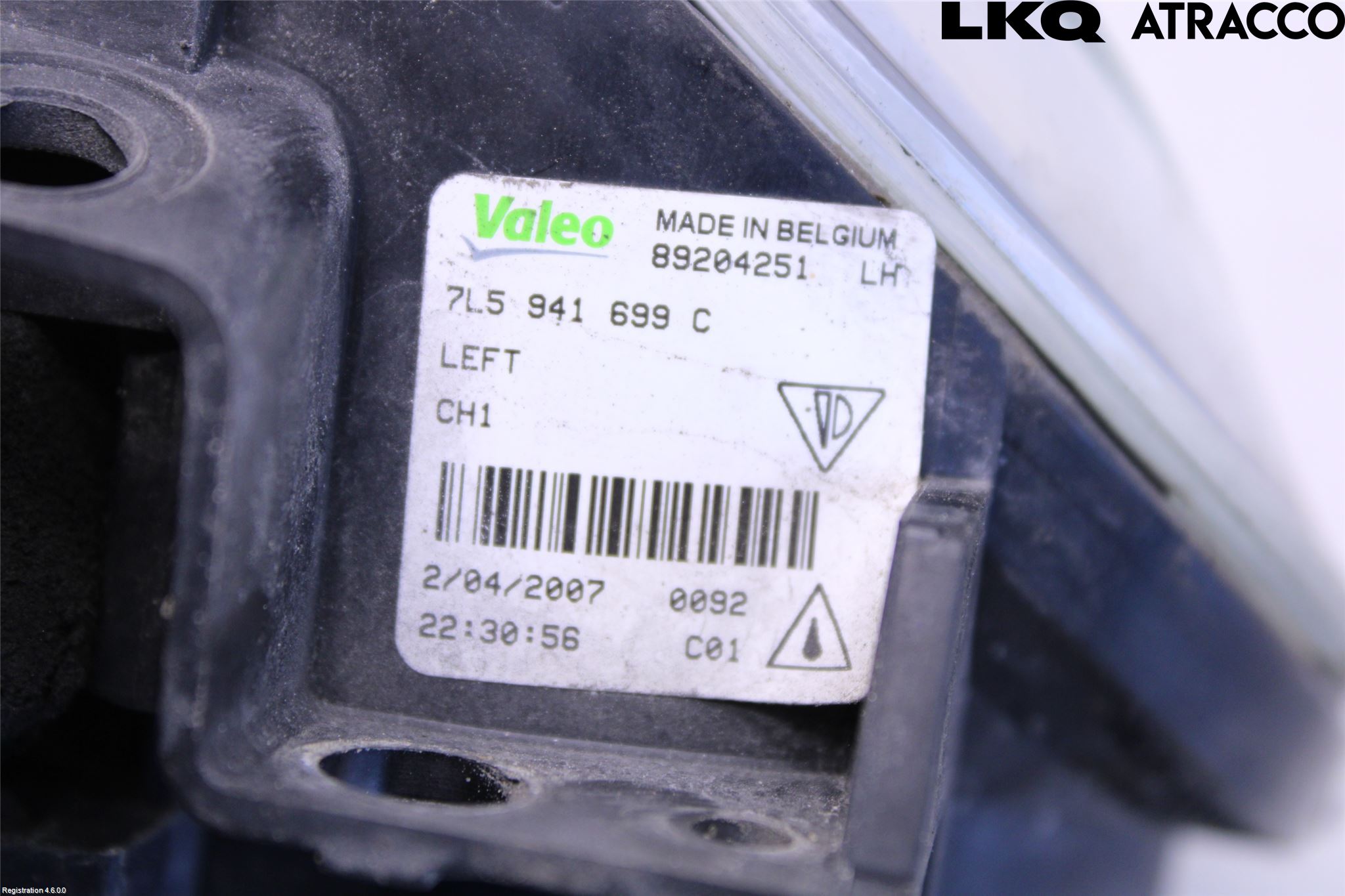 Porsche CAYENNE 03- Dimljus-Varselljus Fram