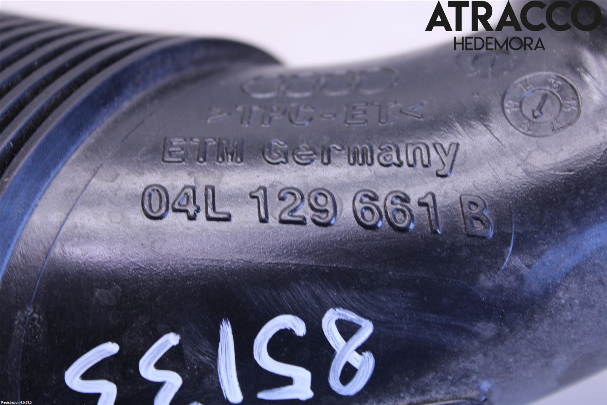 Audi A5 17- Laddluft-Intercoolerrör