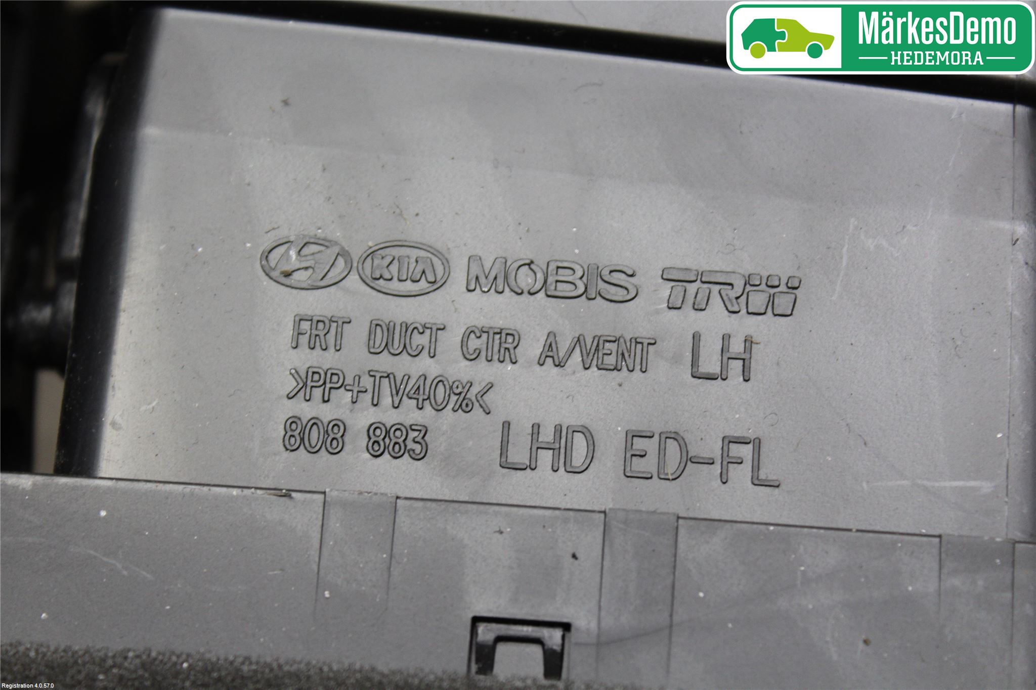 Kia CEED 06-12 Defrosterkanal-Munstycke