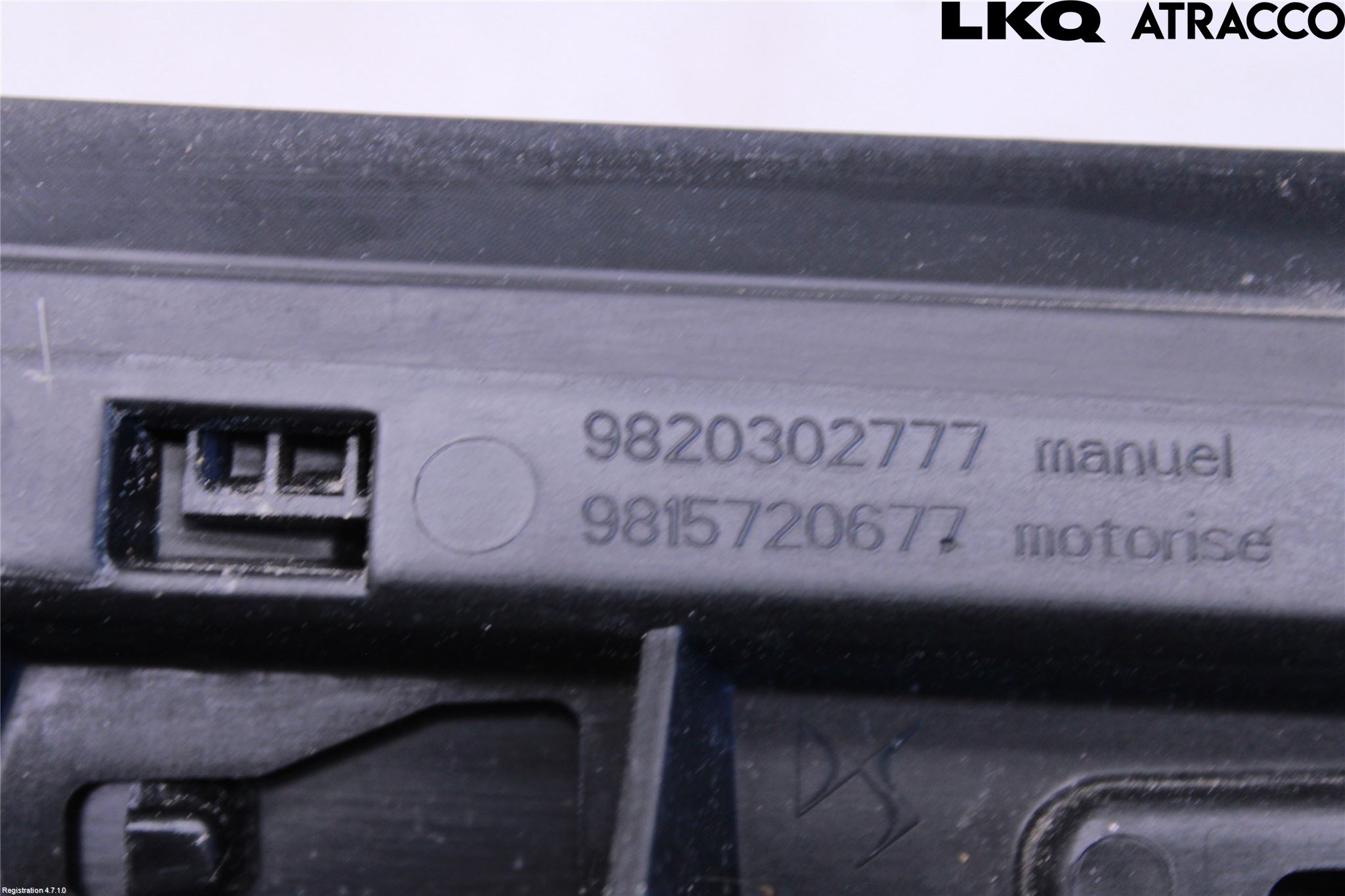 Citroen DS 7 CROSSBACK 19-23 Bakruta - Dekorlist