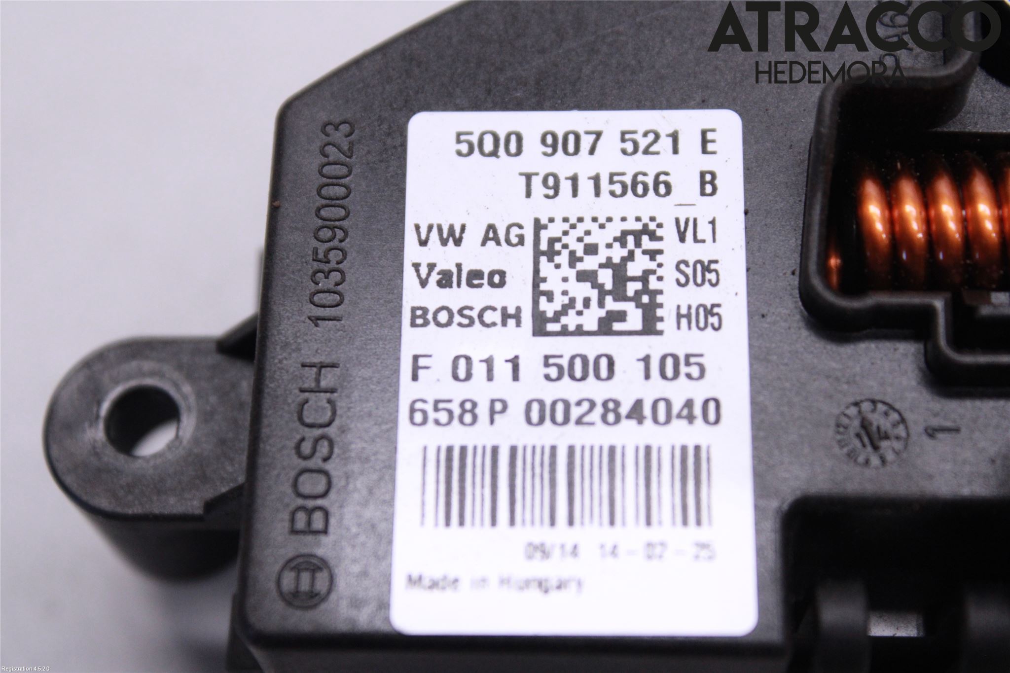 Audi A3/S3 05-13 Värmefläktsmotstånd