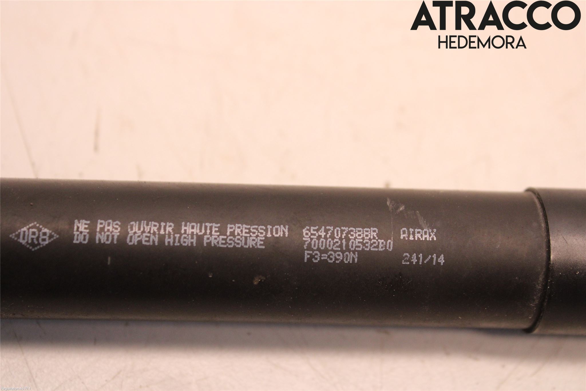 Renault ZOE/E-TECH 13- Gasfjäder Motorhuv