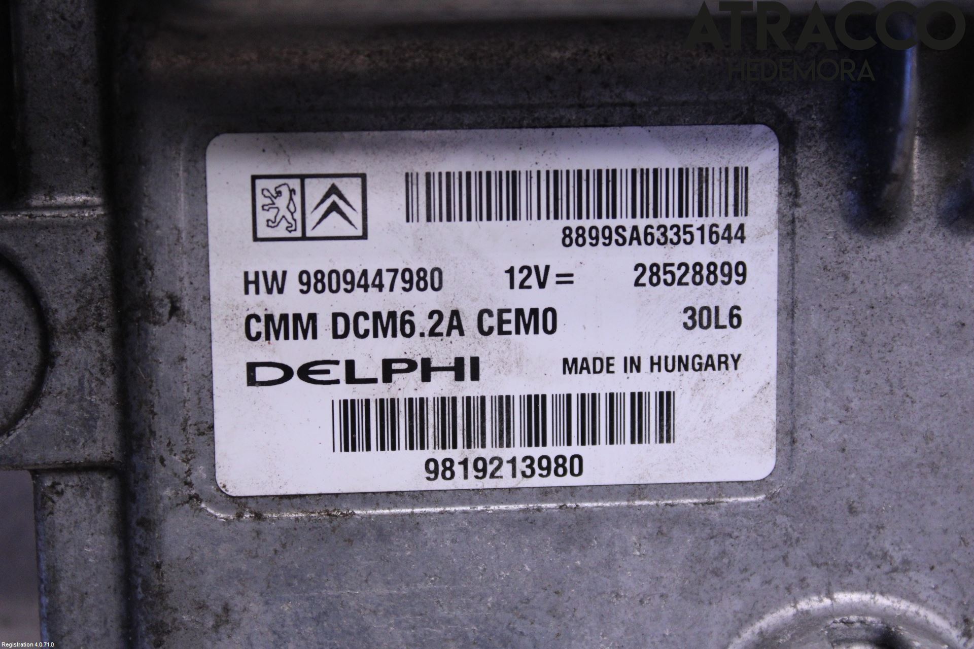Peugeot EXPERT/E-EXPERT 17- Styrenhet Inspump Diesel