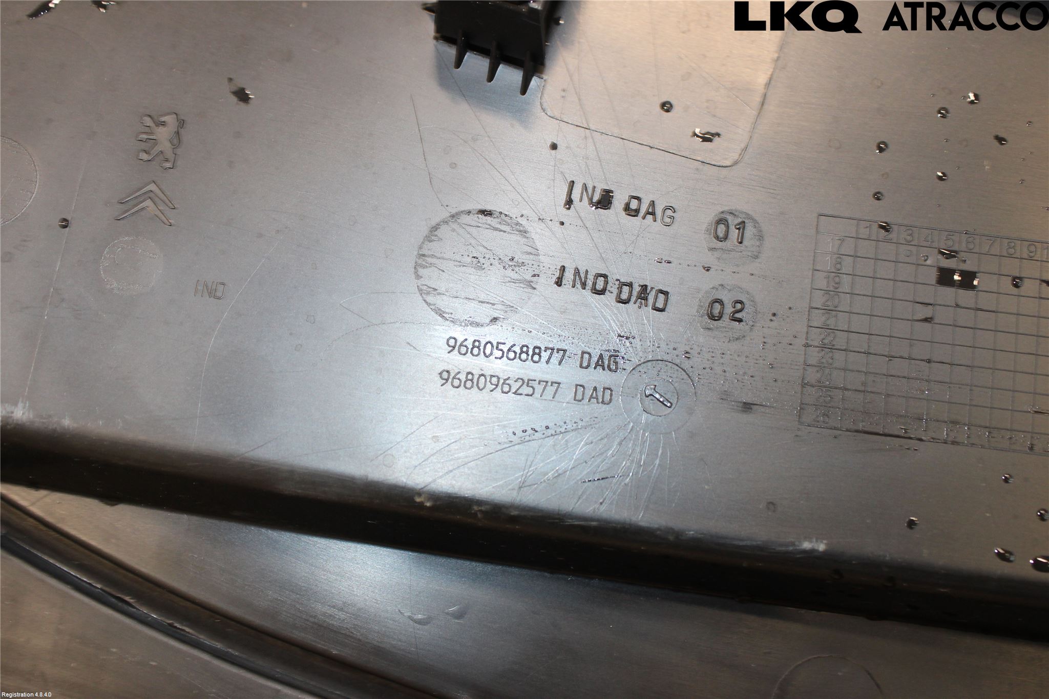 Citroen BERLINGO 08-18 Torpedplåt-Torpedplast