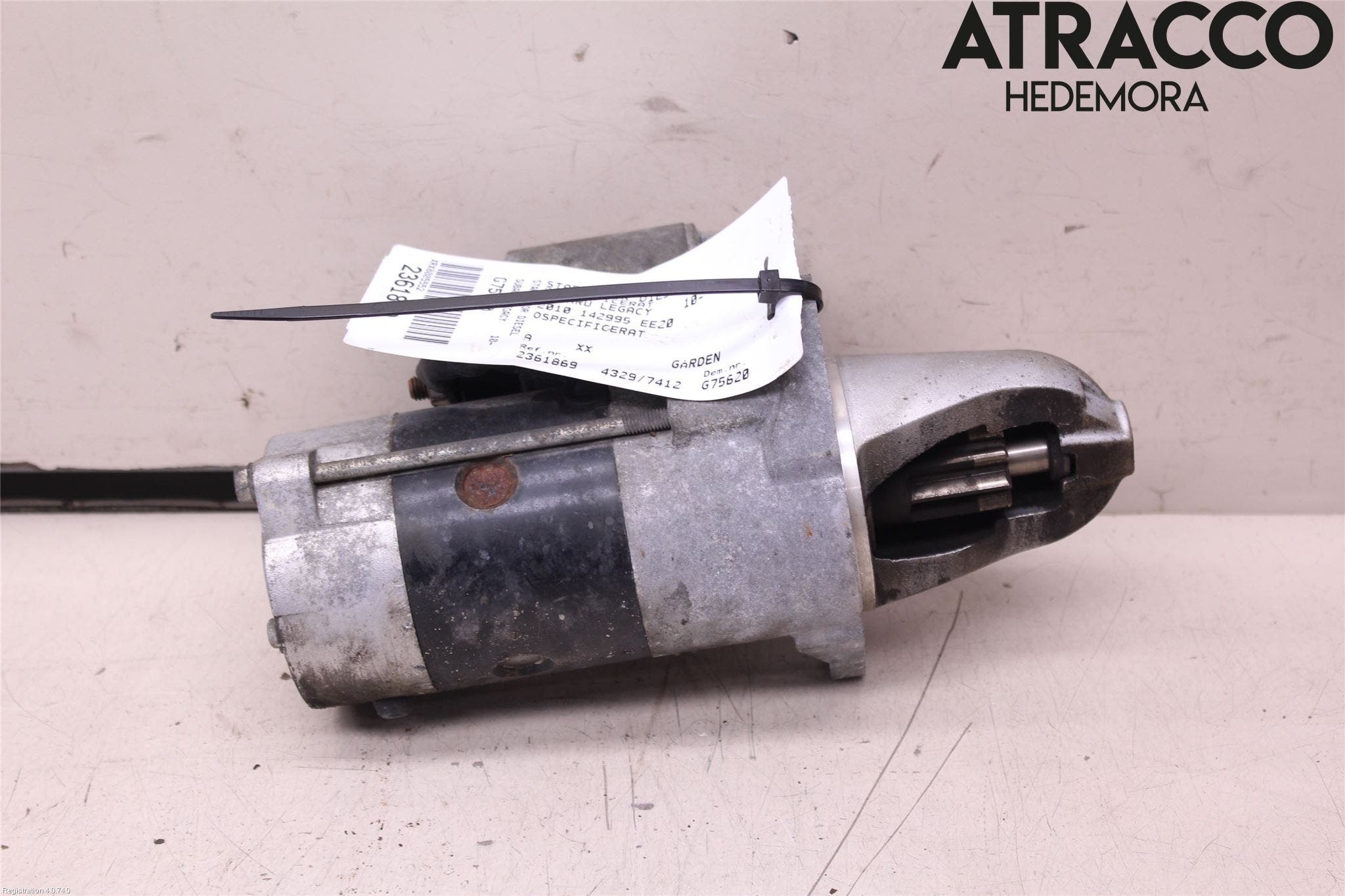 Subaru LEGACY 10-14 Startmotor Diesel