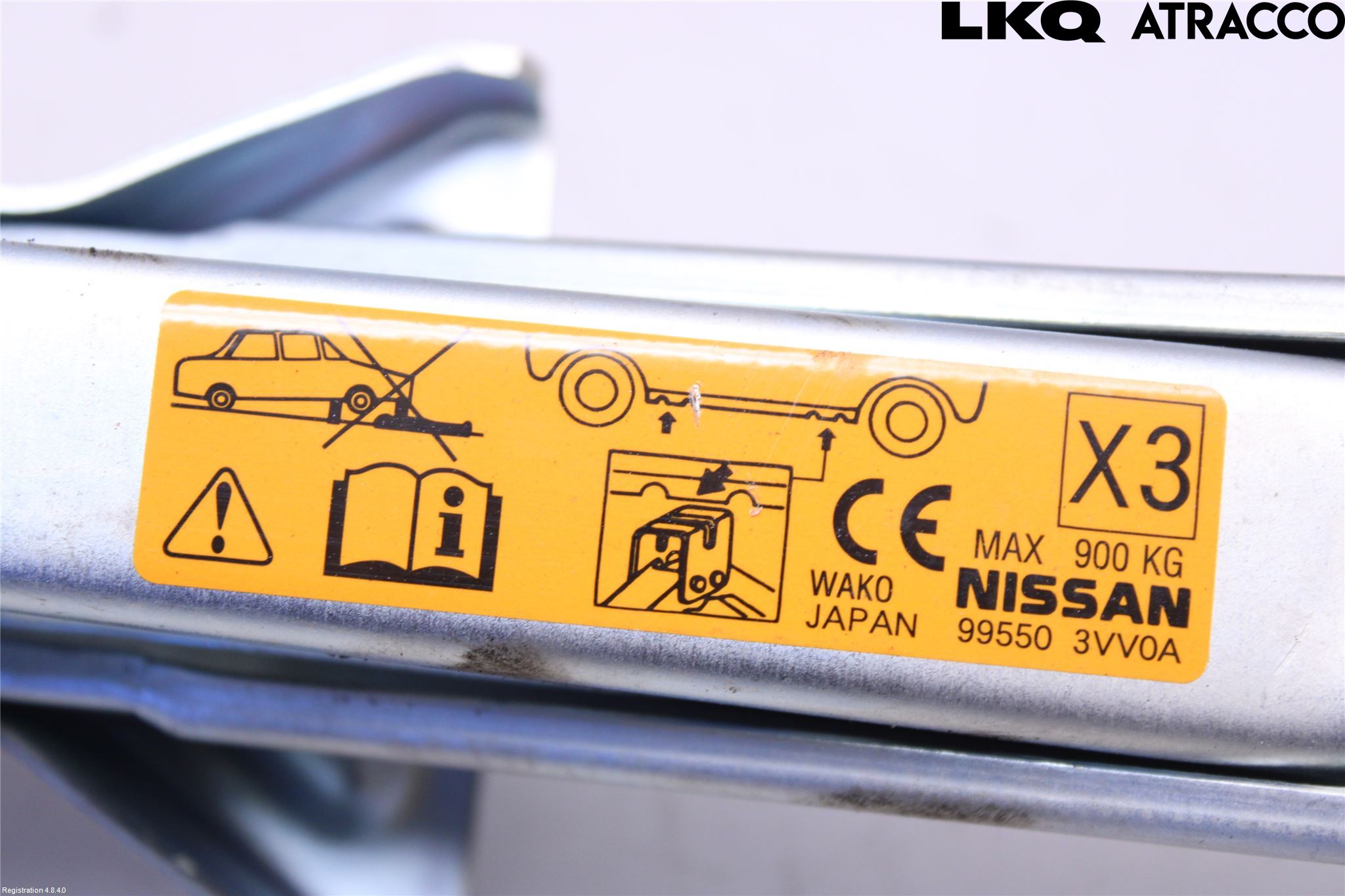 Nissan NOTE E12 14-20 Domkraft