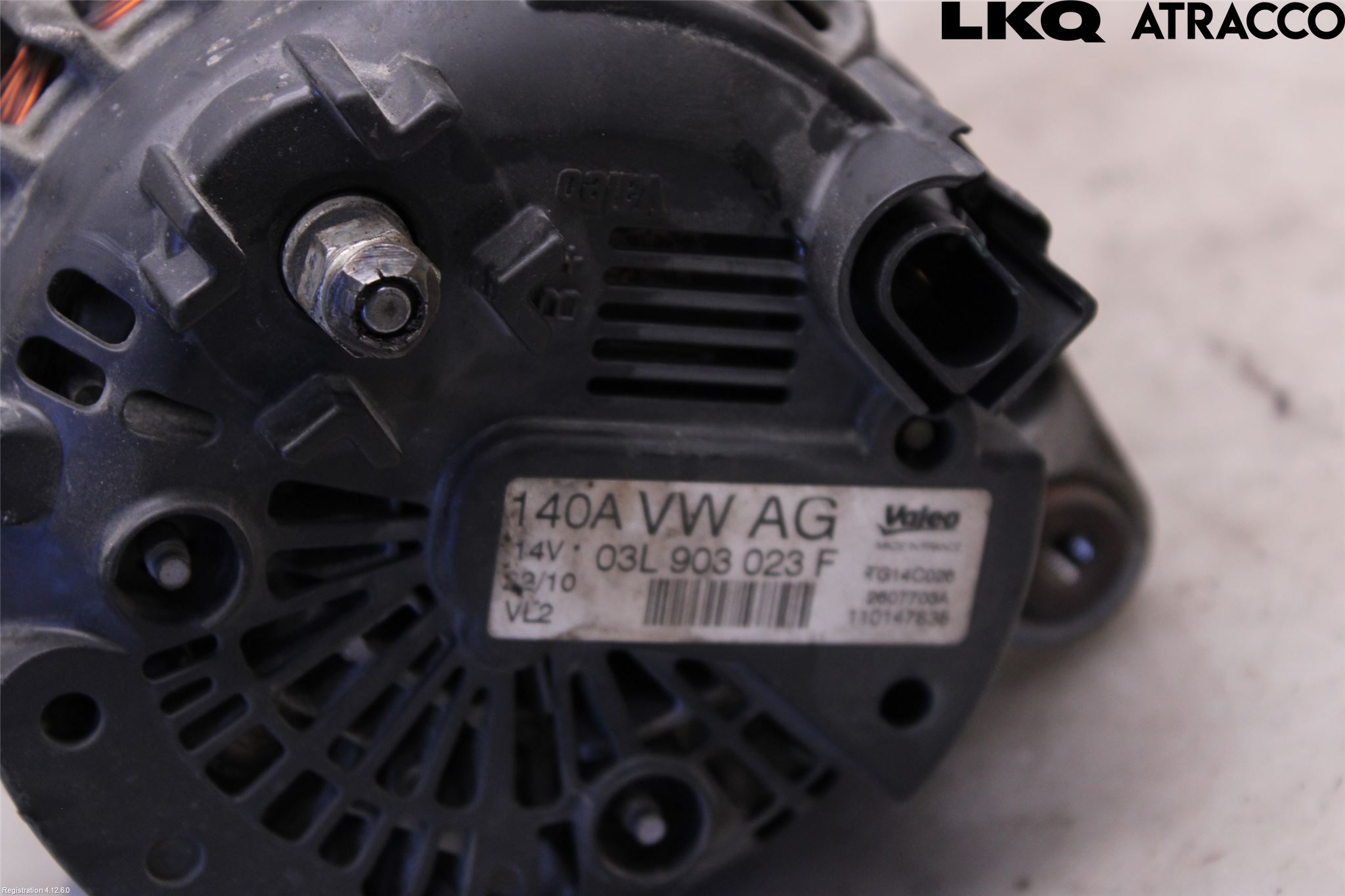 Volkswagen VW GOLF VI 09-13 Generator