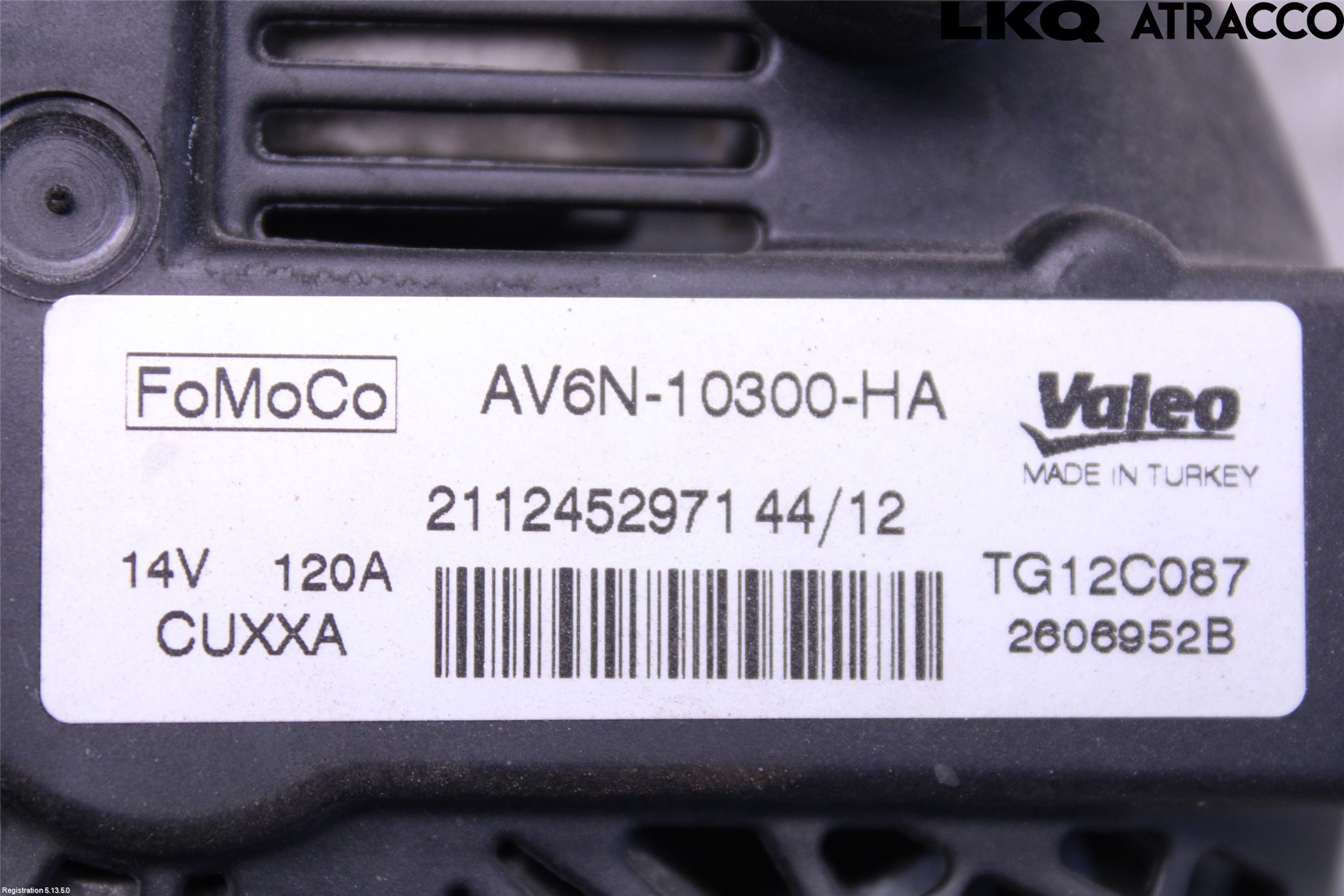 Ford FIESTA 13-17 Generator