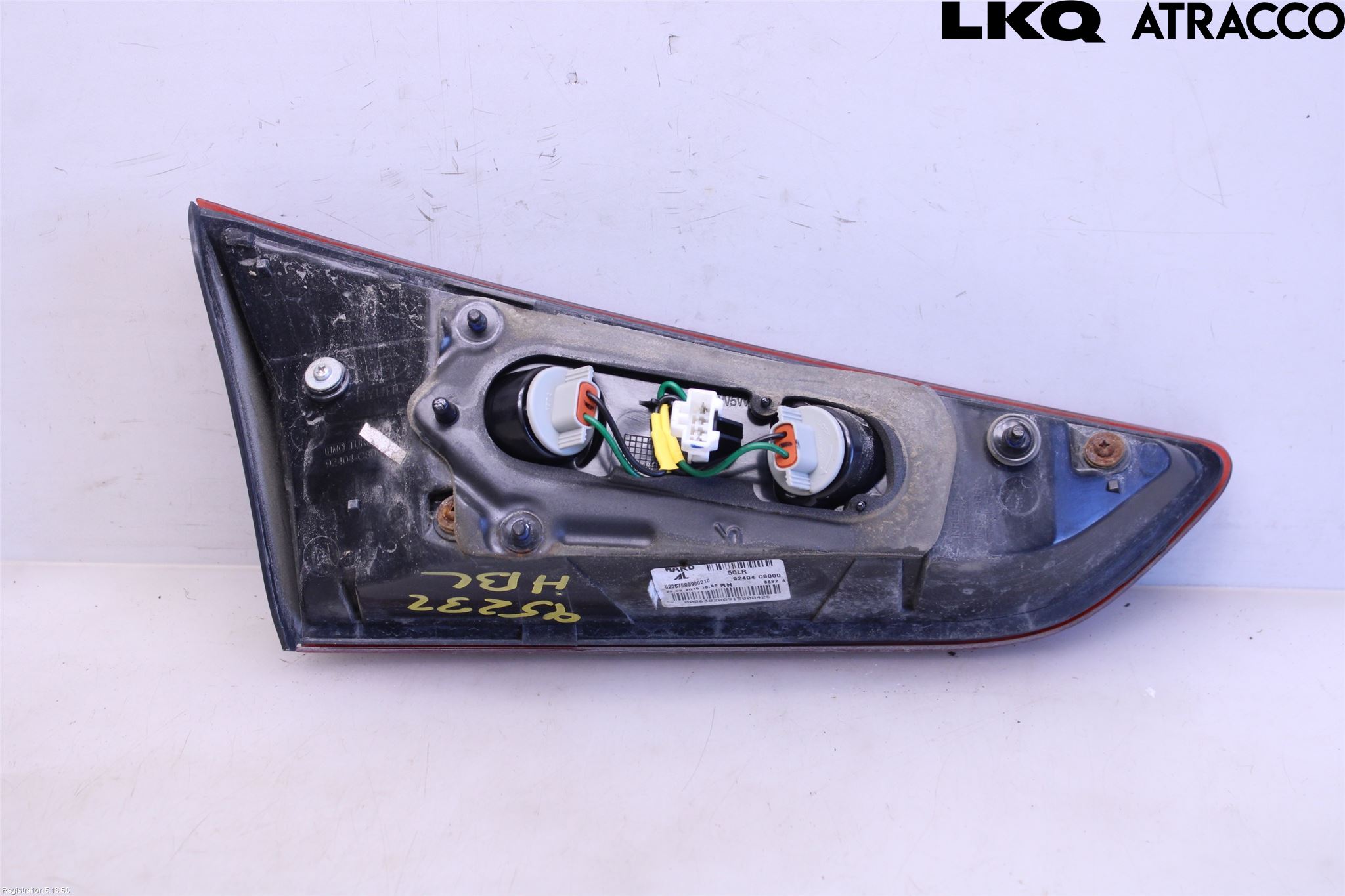 Hyundai i20 GB 15-20 Bakljus Lucka Hö