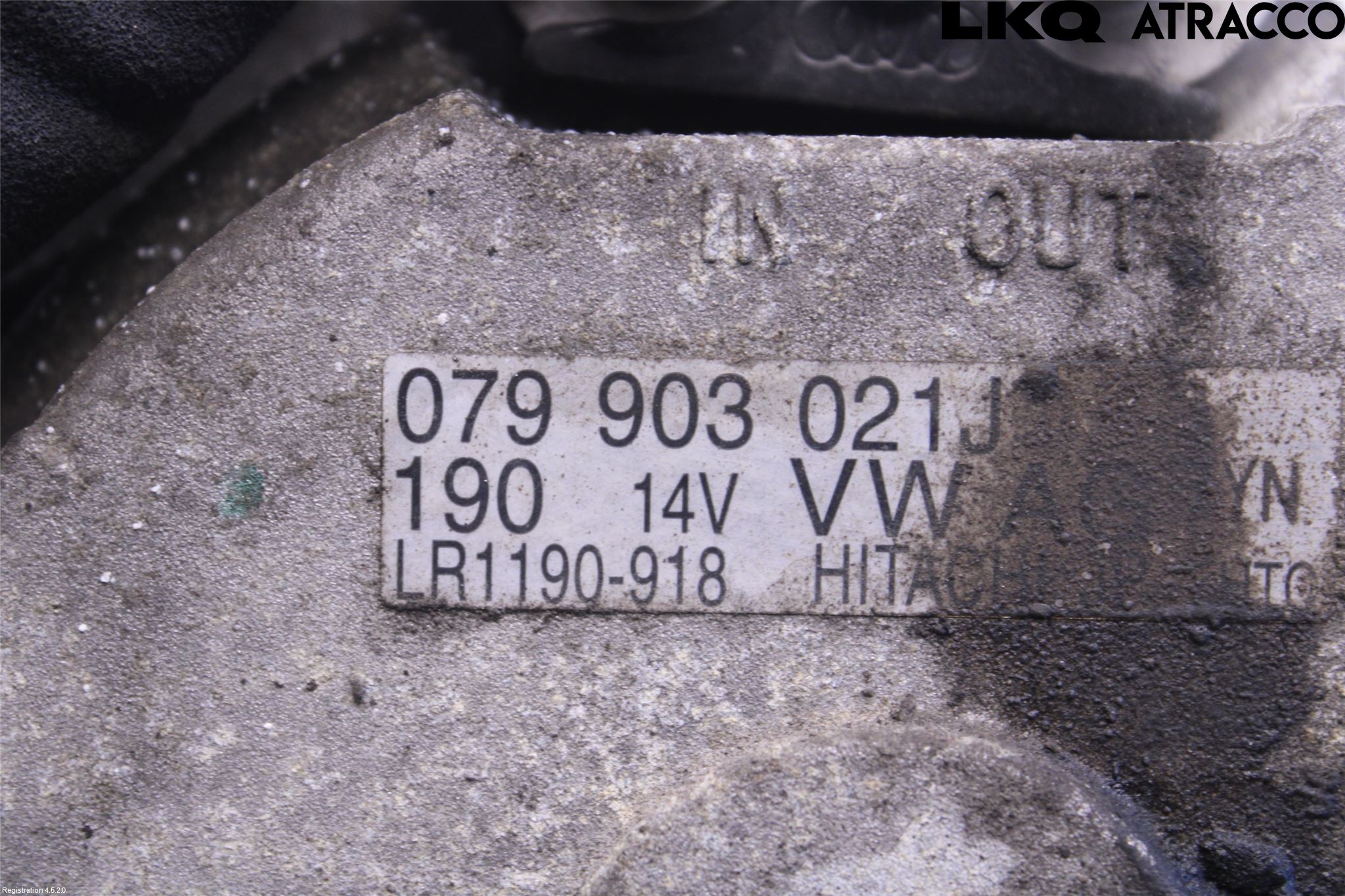 Audi A8/S8 4E  02-09 Generator