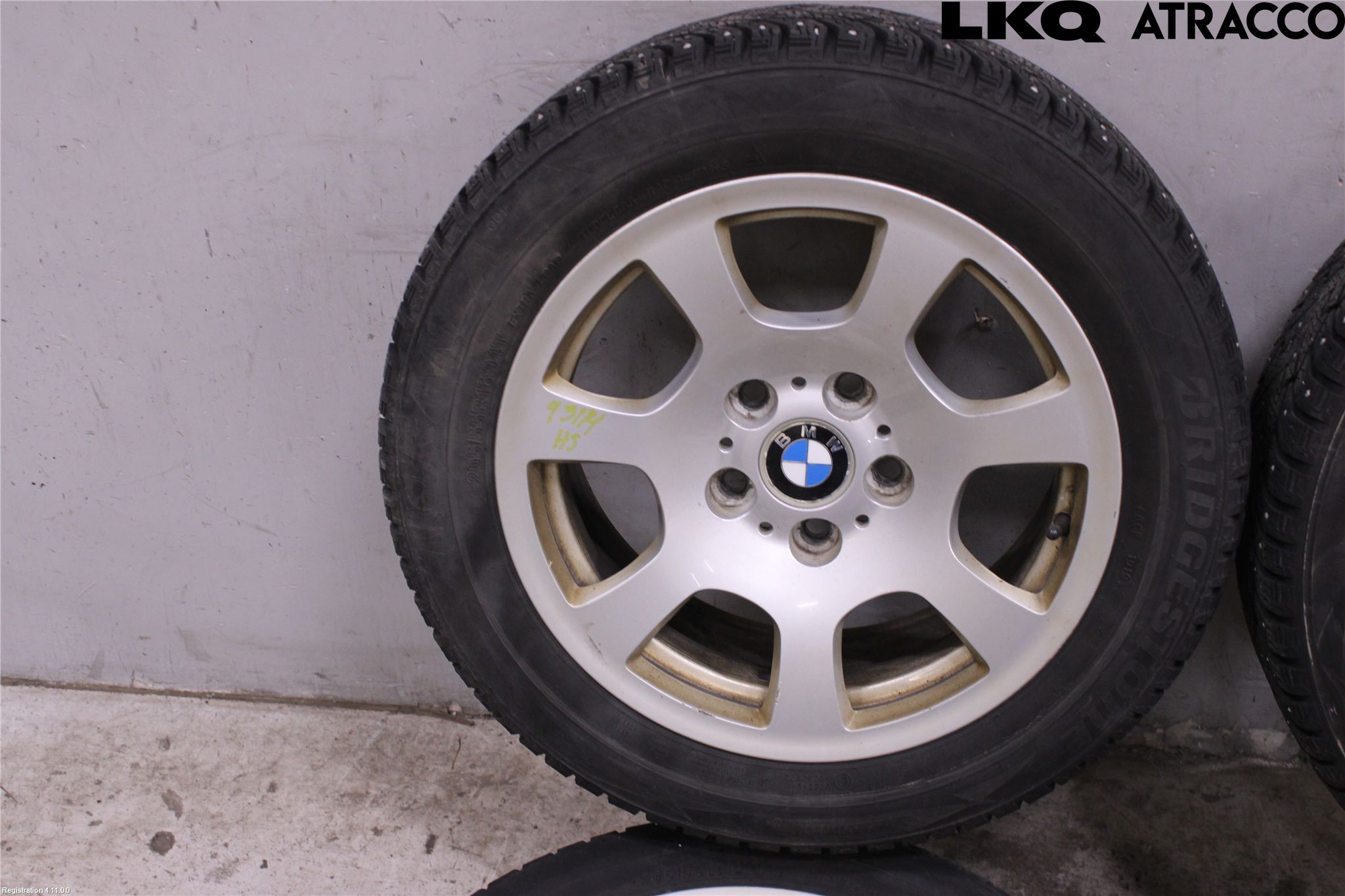 BMW 5 E60/61 Sed/Tou 02-10 Vinterdäck Alumfälg 4St