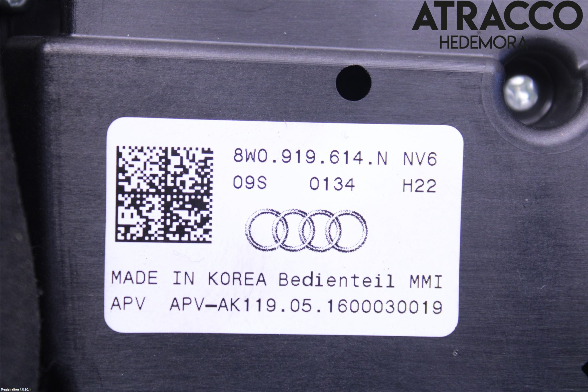 Audi A4/S4 B9 16-19 Strömställare Multifunktion