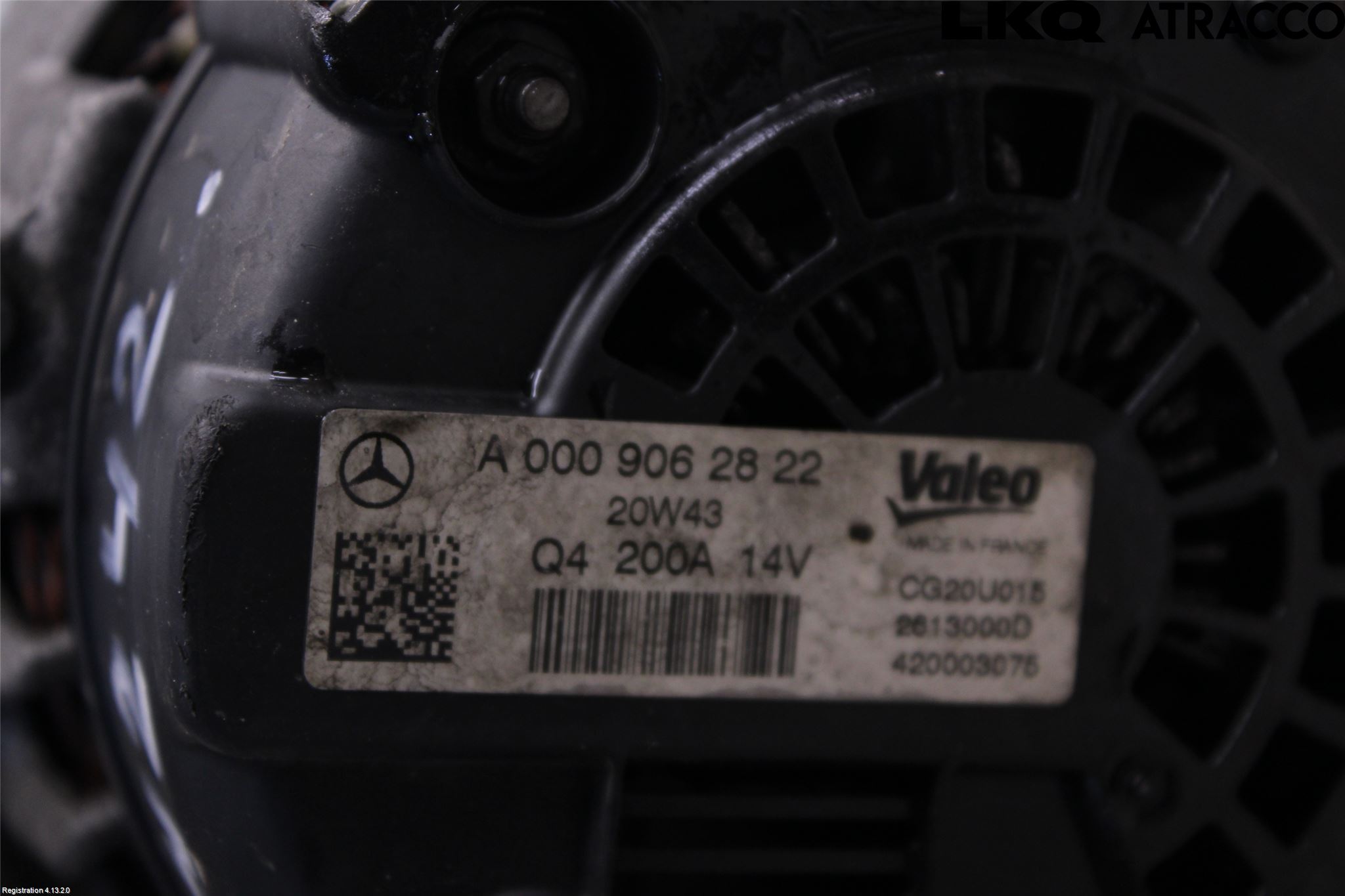 Mercedes-Benz MB VITO/V-KLASS (W640,W447,W448) 14- Generator