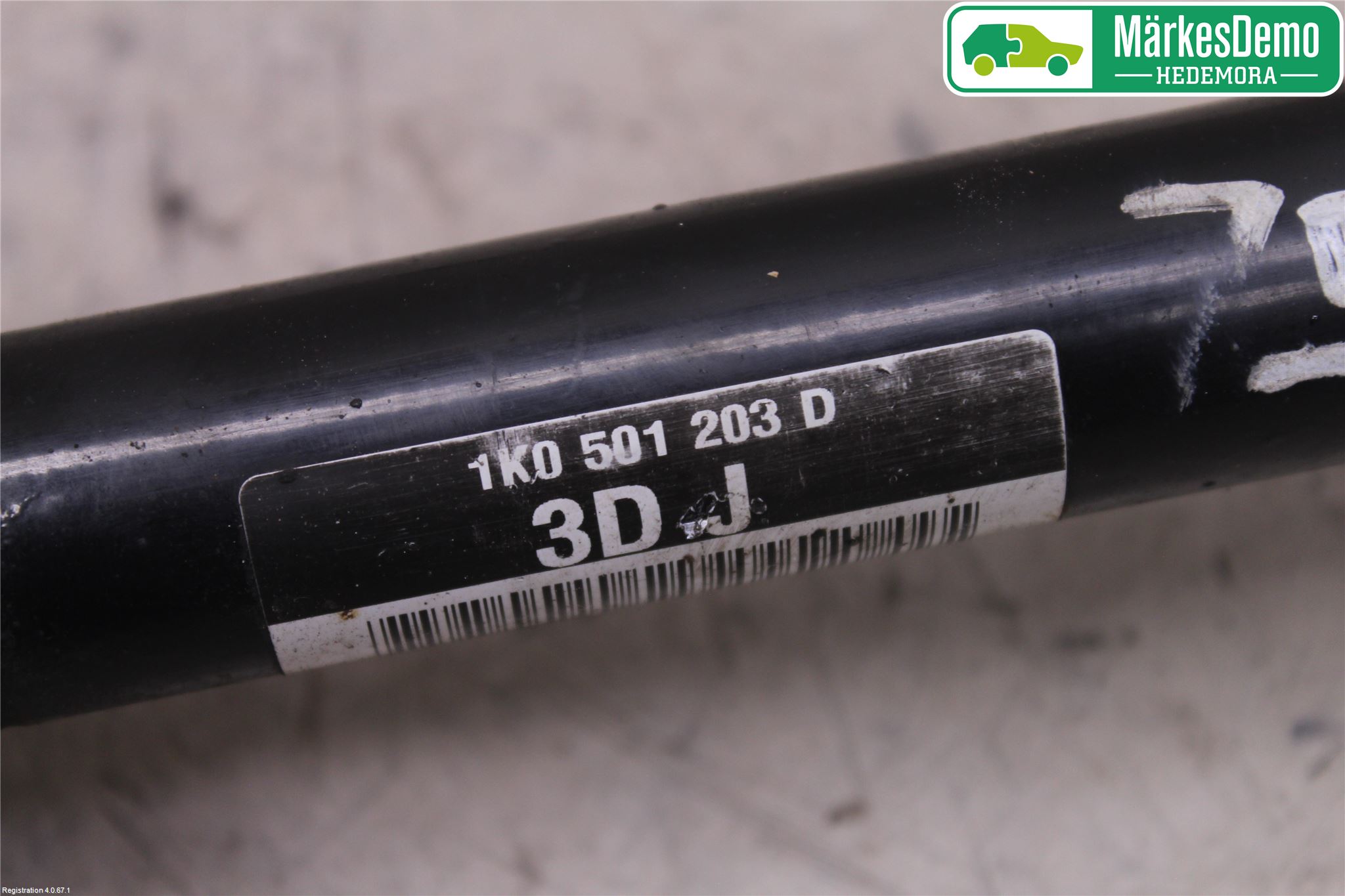 Skoda OCTAVIA (1Z) 05-13 Drivaxel Bak Vänster