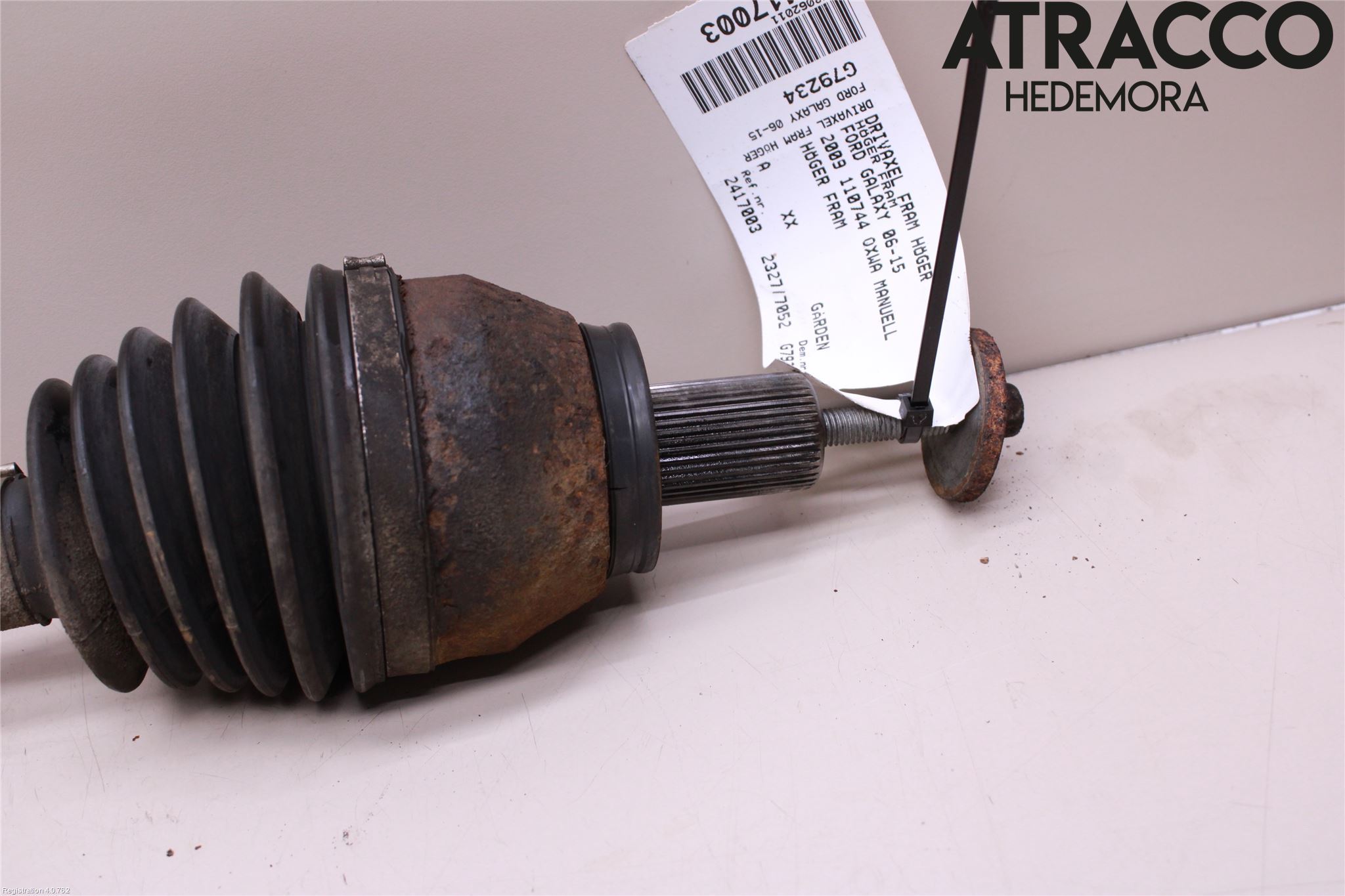 Ford GALAXY 06-15 Drivaxel Fram Höger
