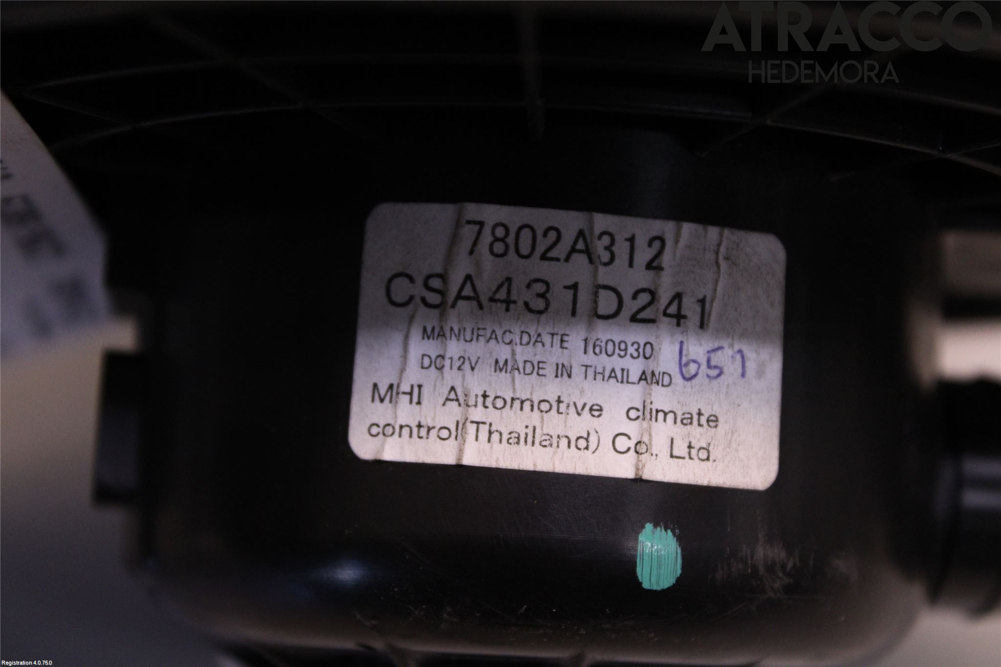 Fiat FULLBACK 16-19 Ac Värmefläkt