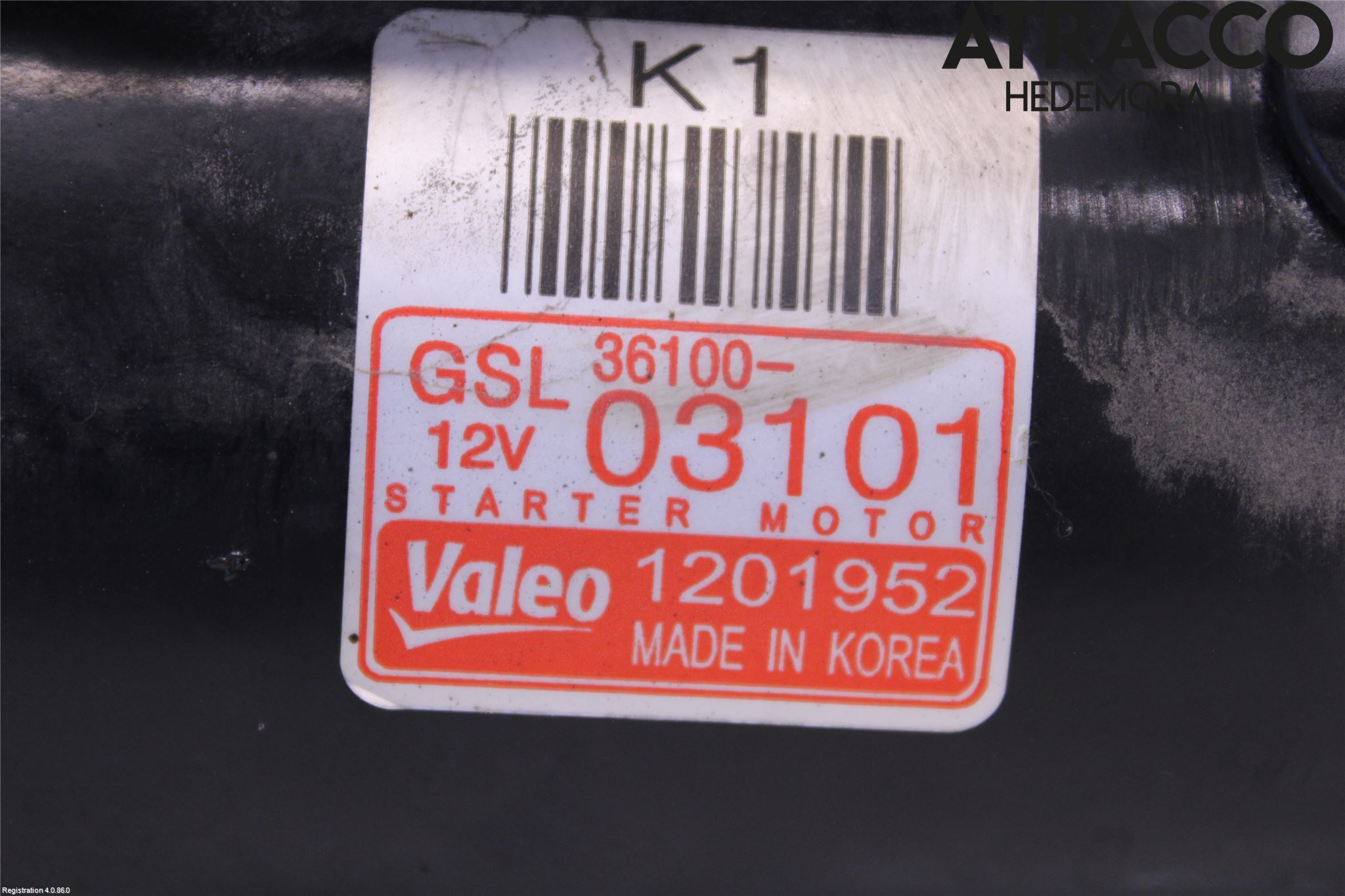 Kia RIO 12-16 Startmotor