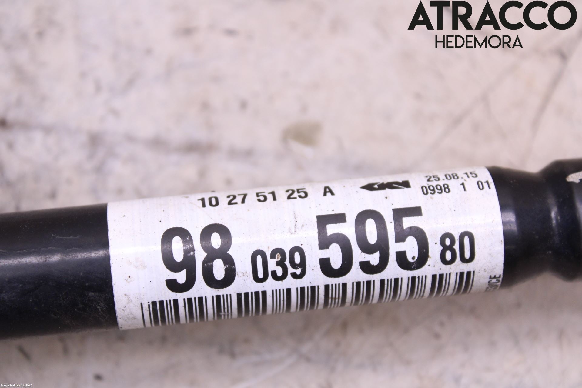 Peugeot PEUGOT 208 16-19 Drivaxel Fram Vänster