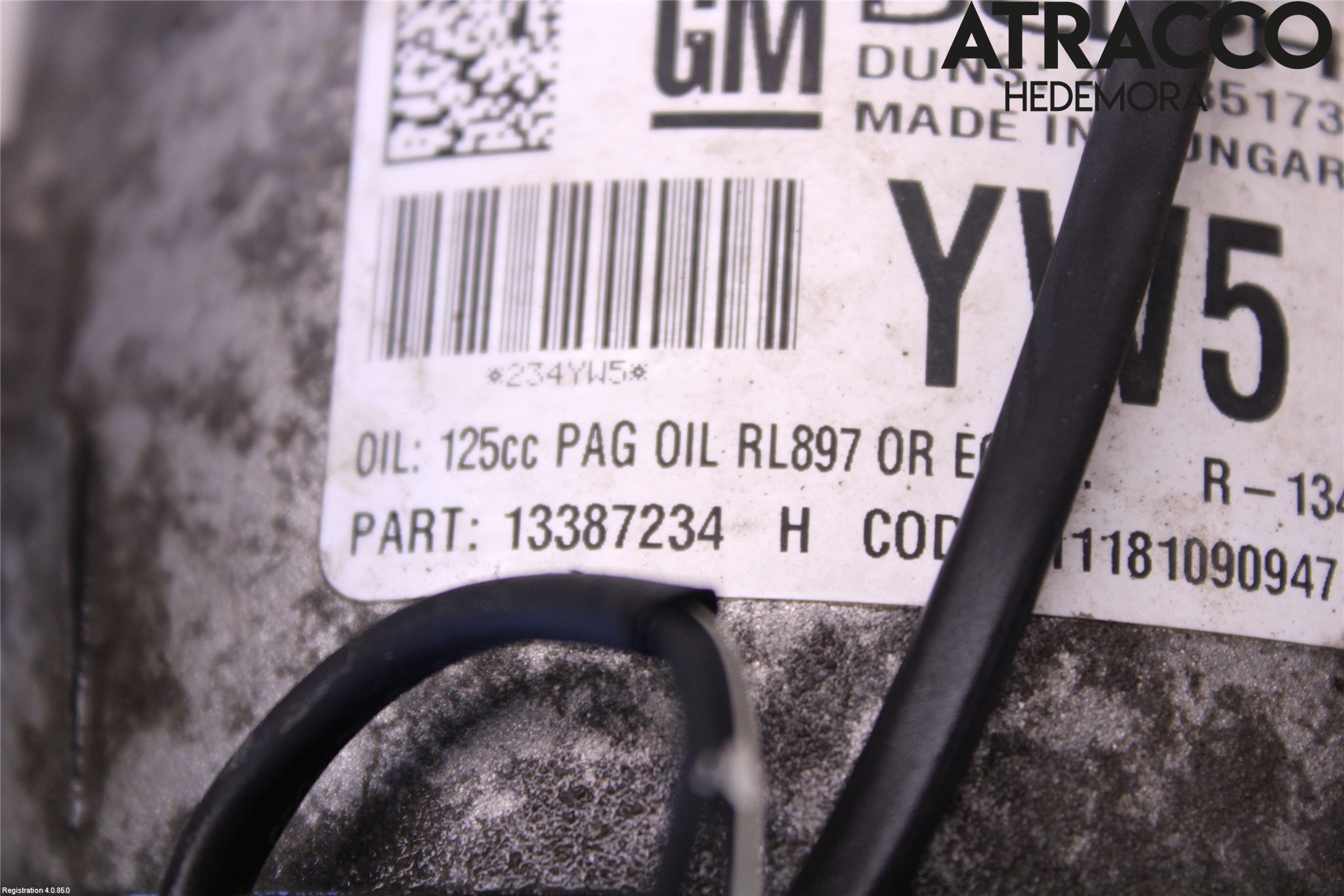 Opel ASTRA J 10-15 Ac Kompressor