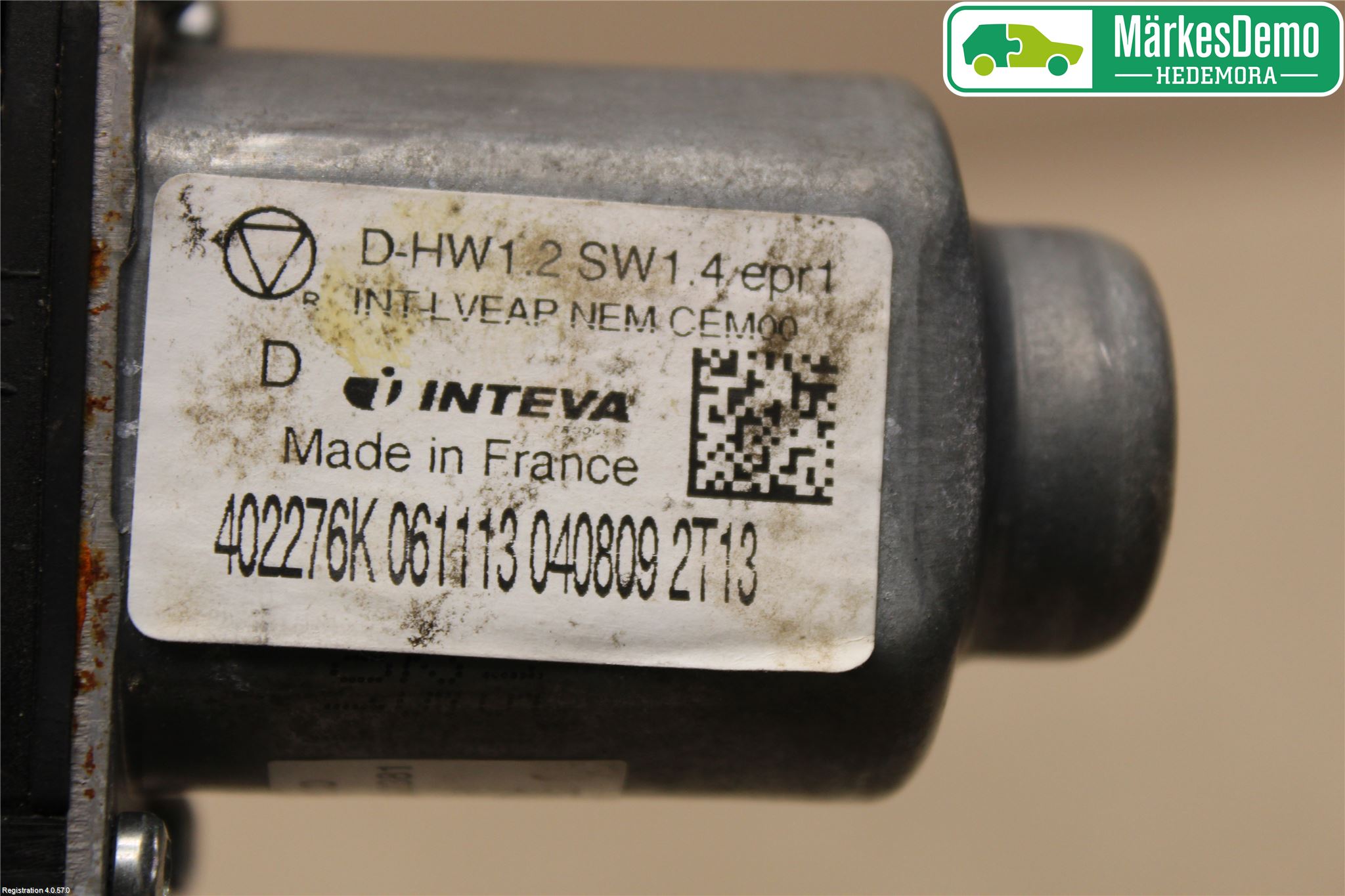 Citroen DS4 Fönsterhiss El Kompl