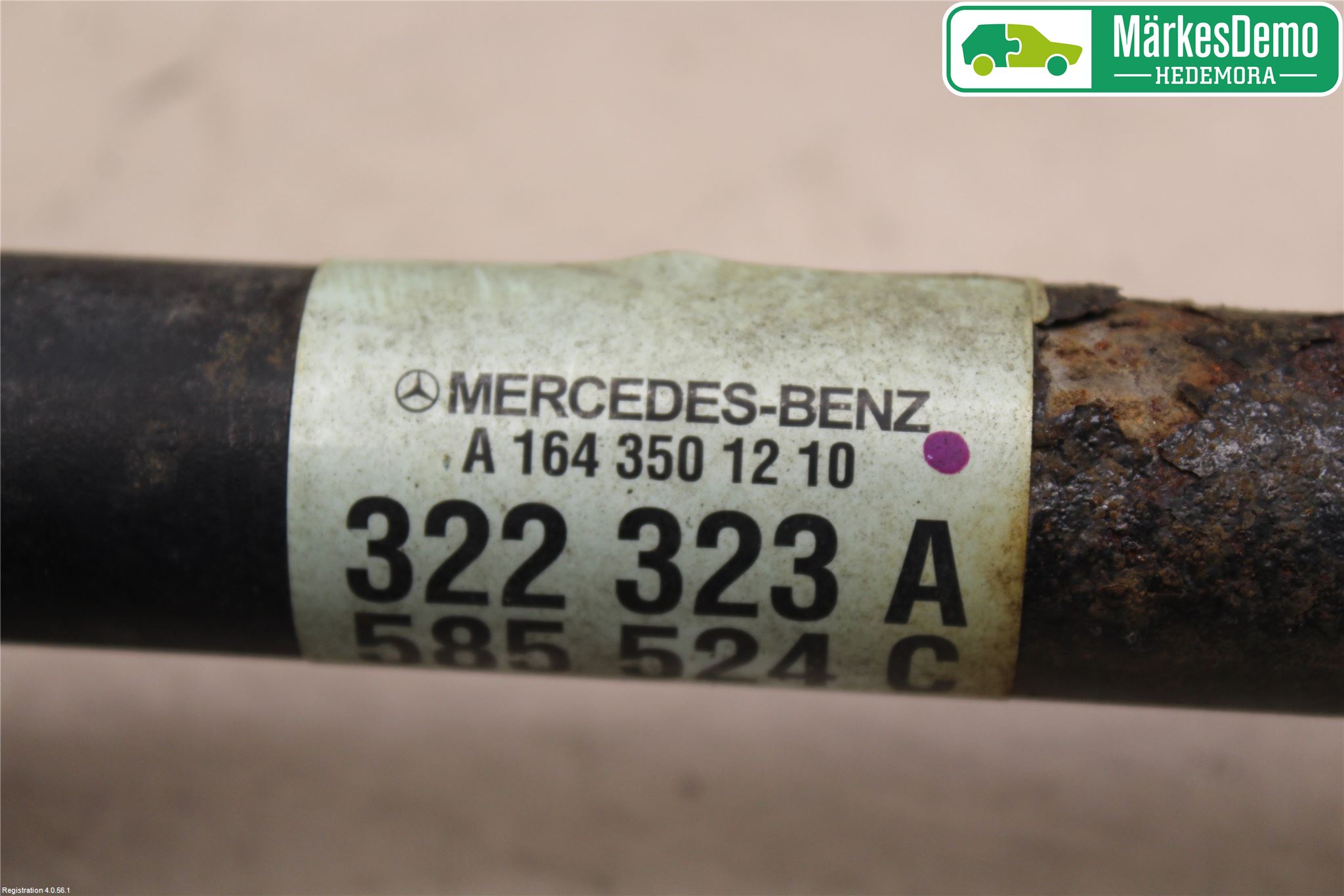 Mercedes-Benz MB ML (W164) 05-11 Drivaxel Bak Vänster