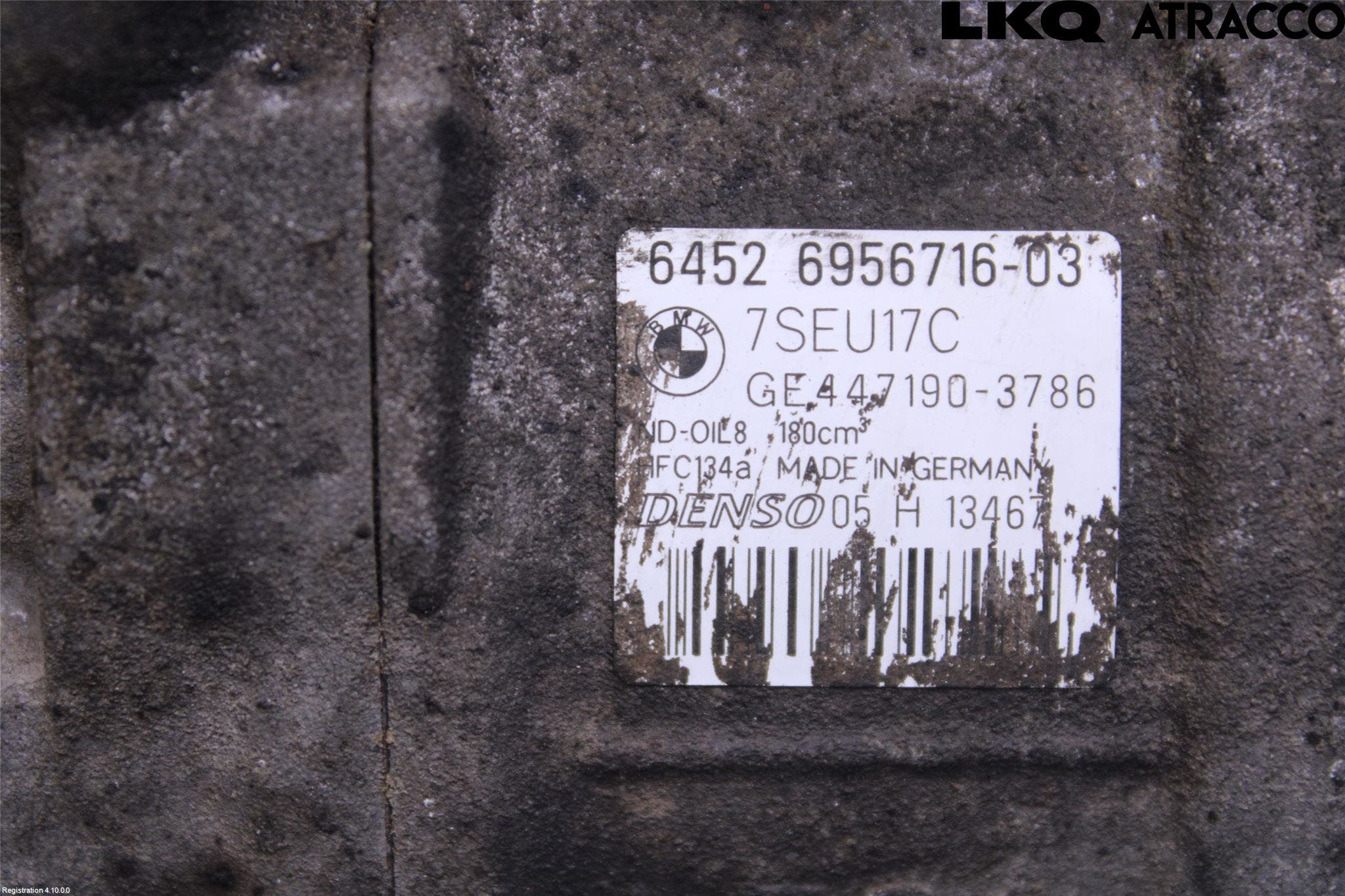 BMW 3 E90/91 SED/TOU 05-12 Ac Kompressor