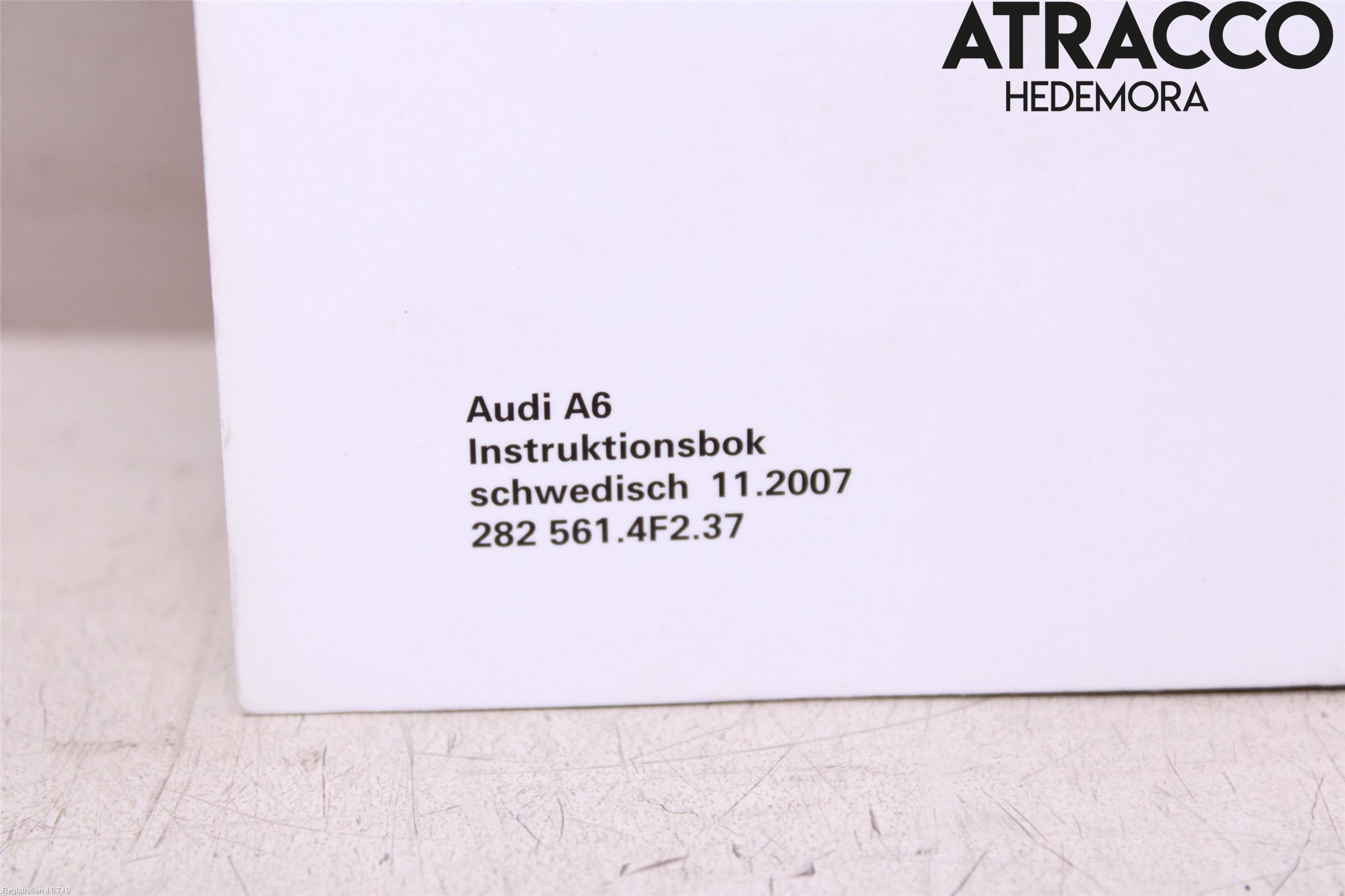 Audi A6/S6     05-11 Instruktionsbok